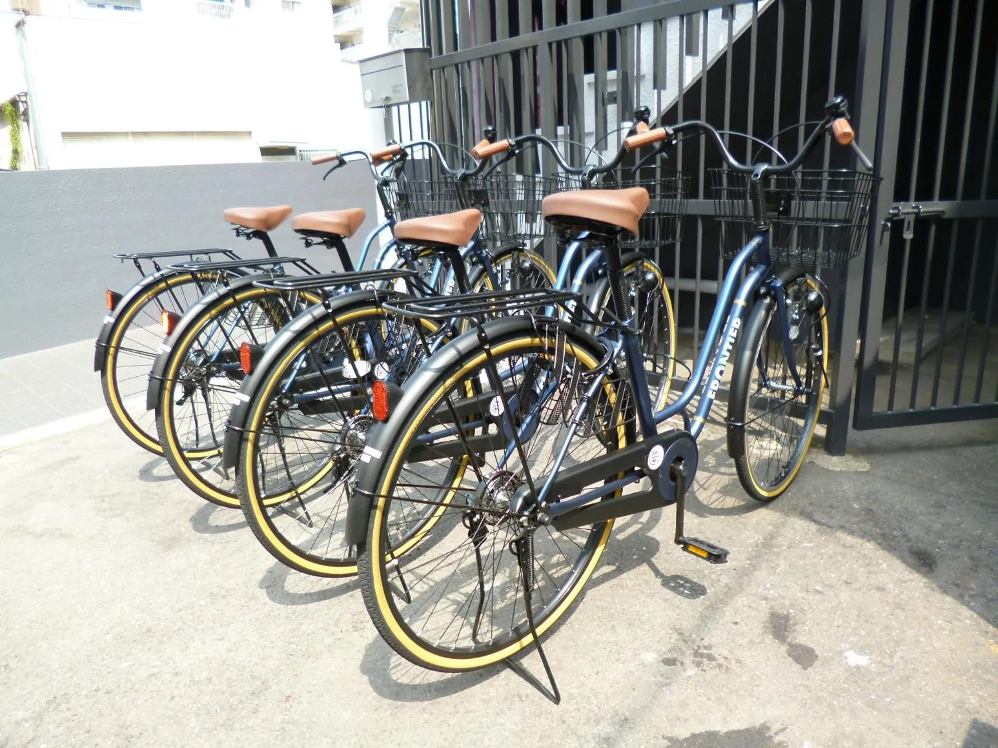 Cycling in OUCHI HOTEL Yokogawa