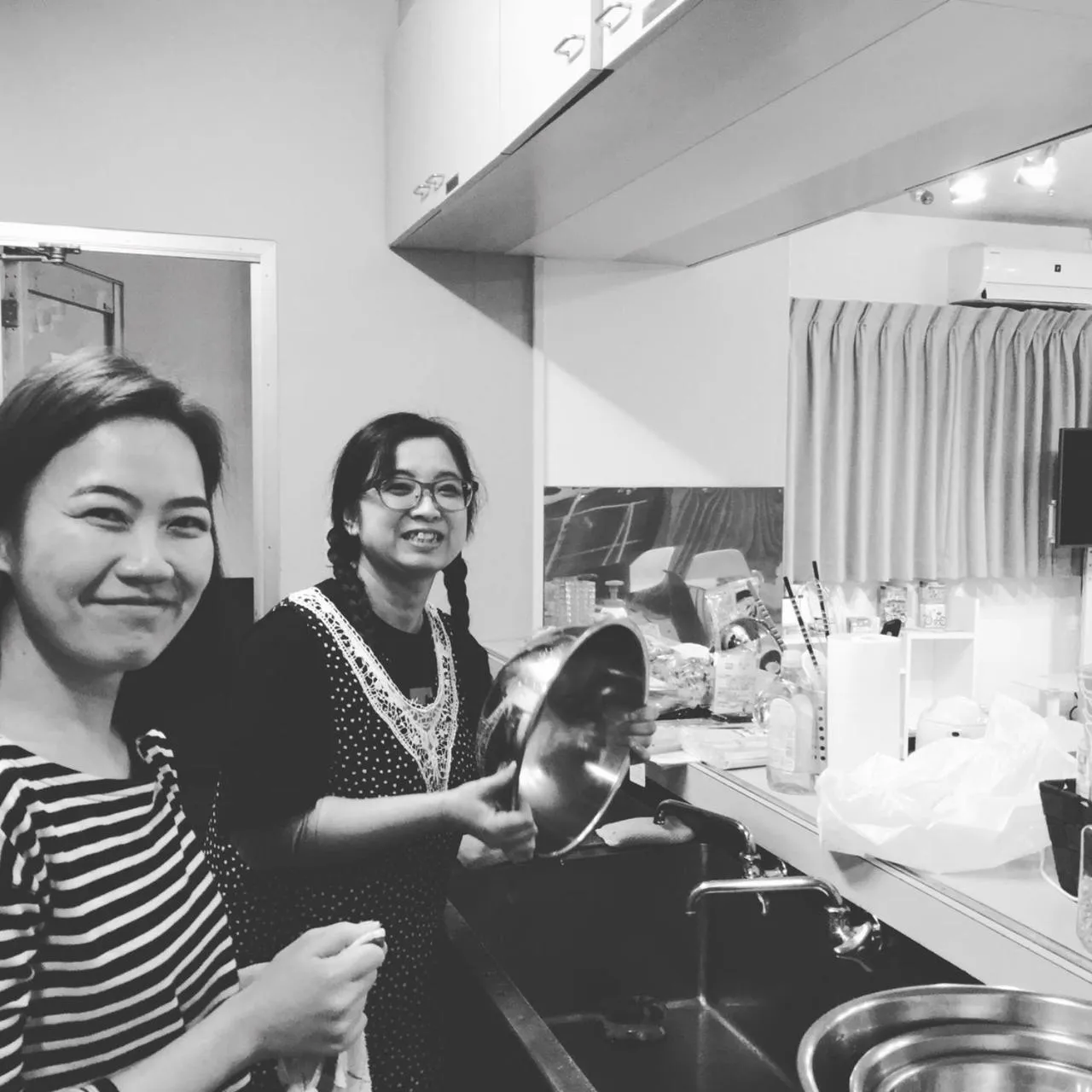 Staff in OUCHI HOTEL Yokogawa