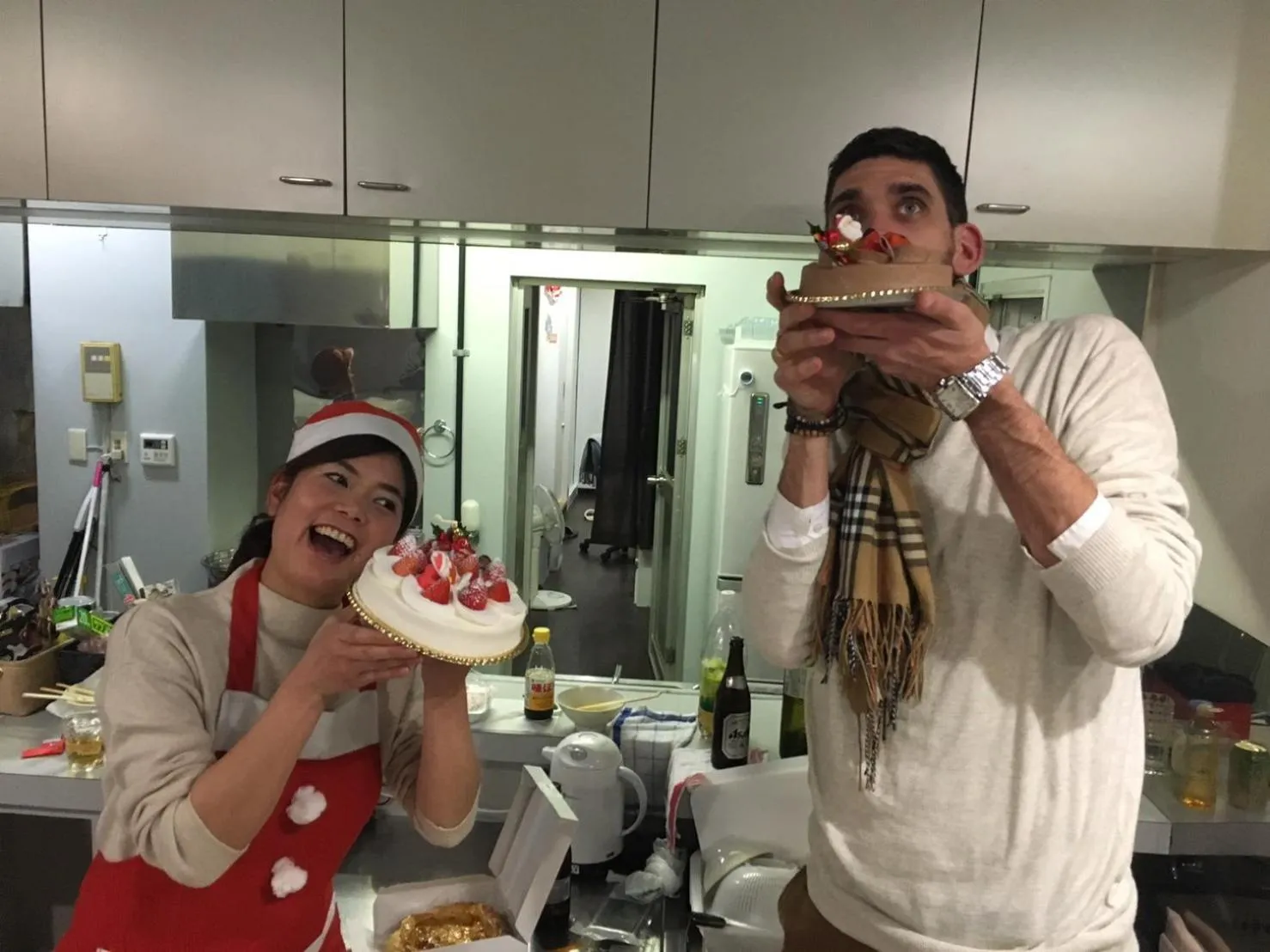 Staff in OUCHI HOTEL Yokogawa