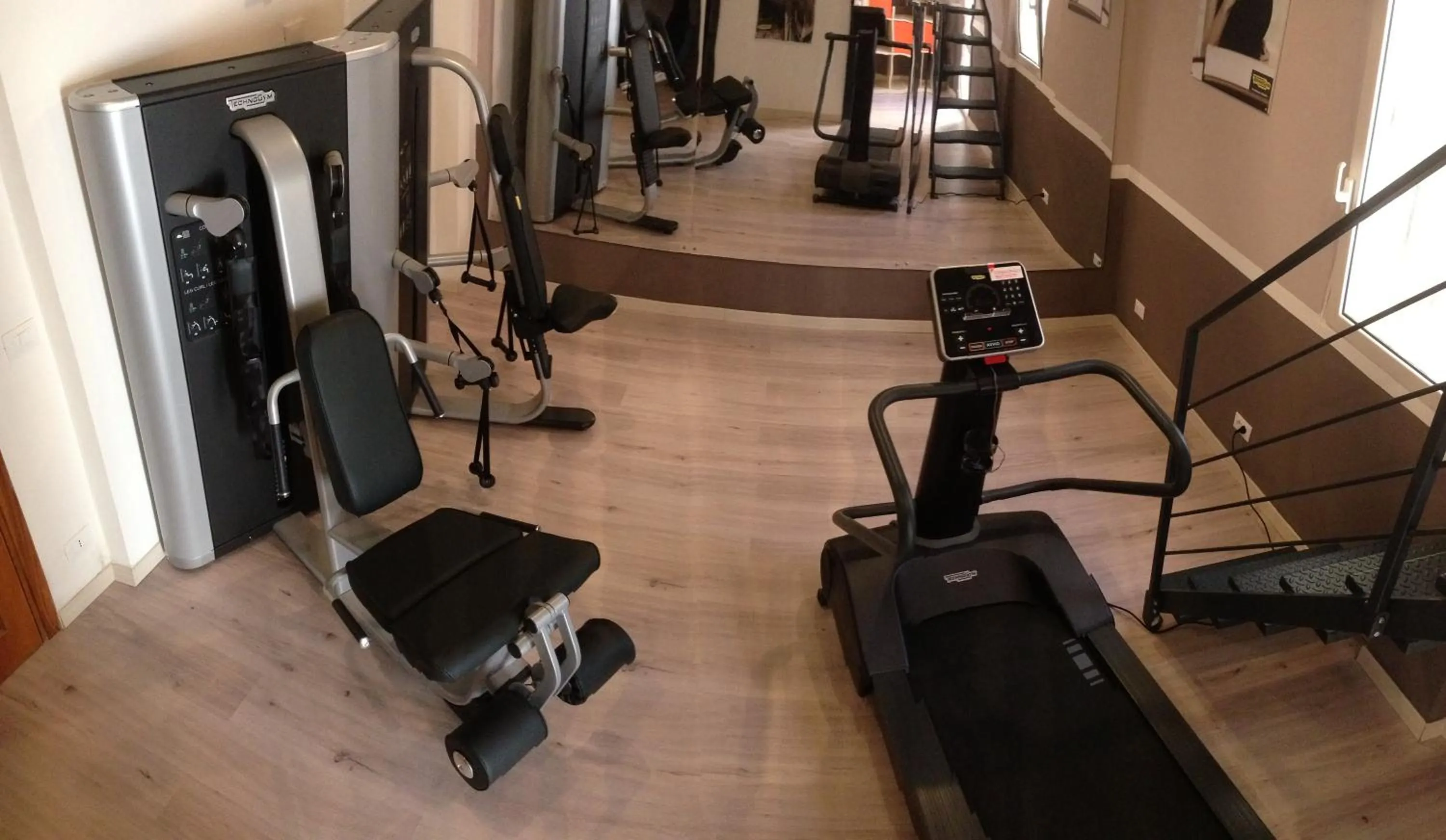 Fitness centre/facilities in Hotel Villa Ombrosa
