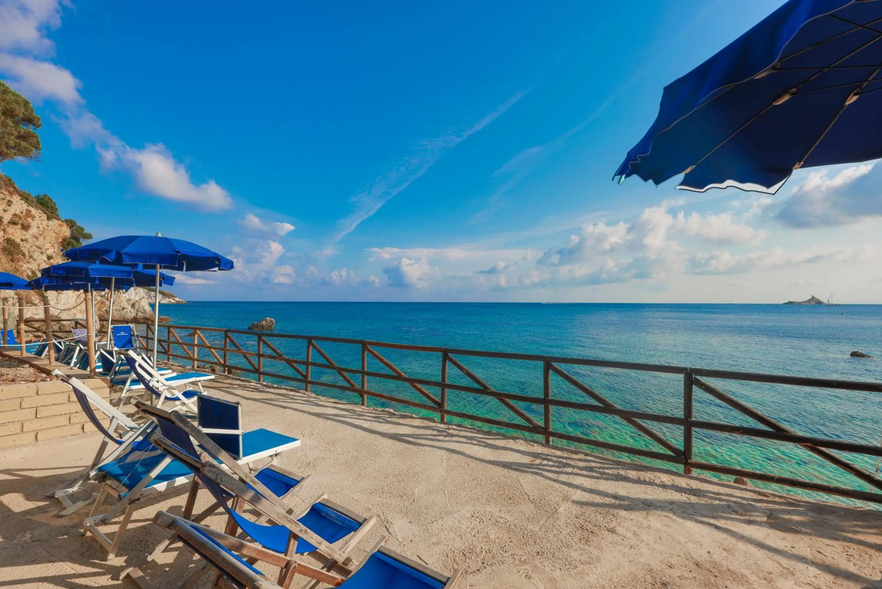 Beach in Hotel Villa Ombrosa