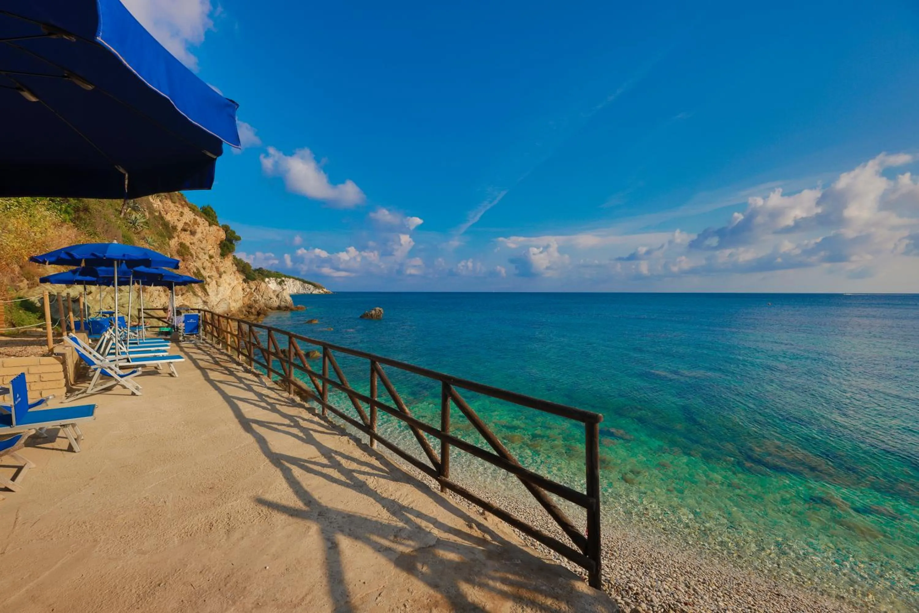 Beach in Hotel Villa Ombrosa