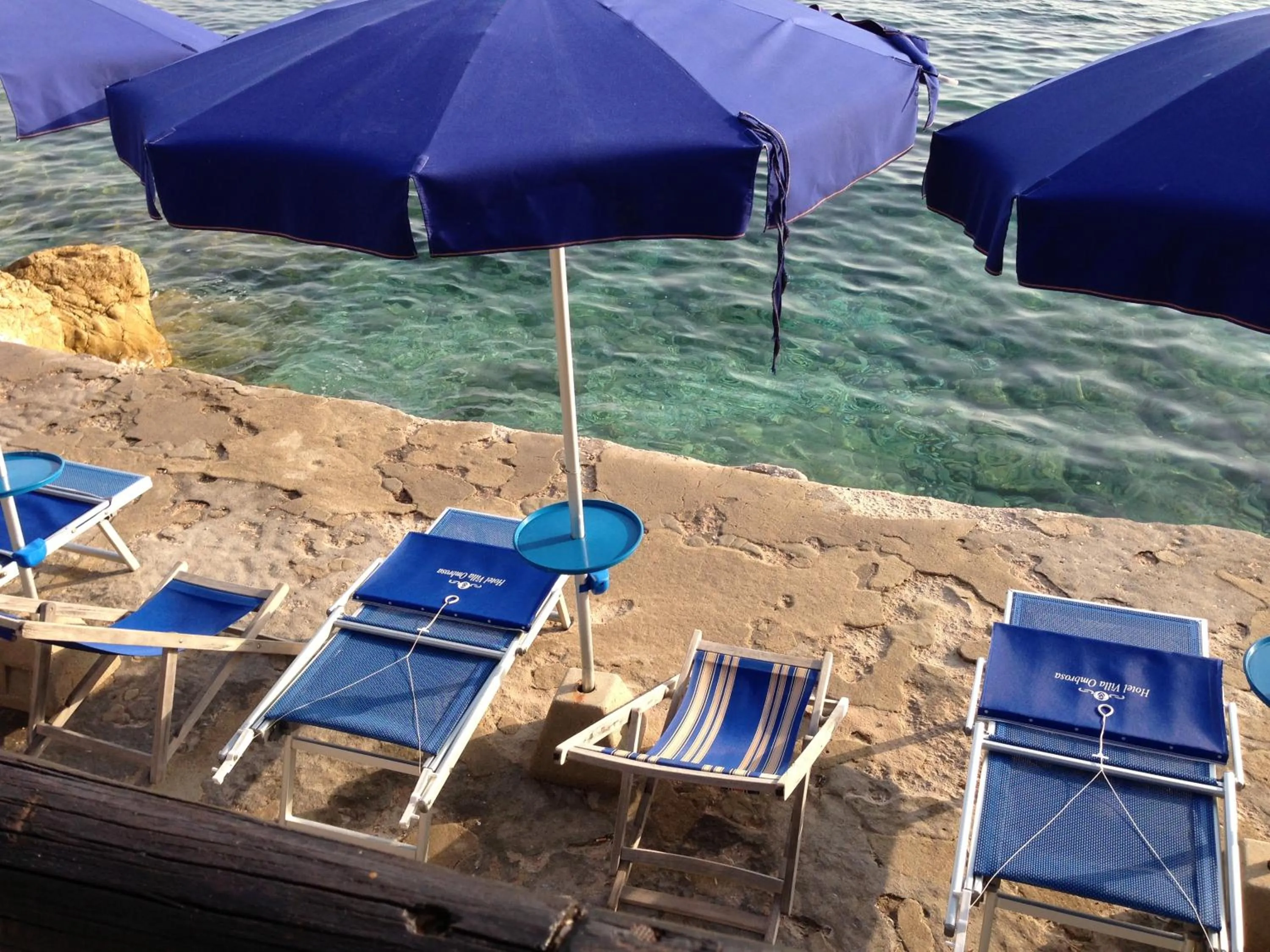 Beach in Hotel Villa Ombrosa