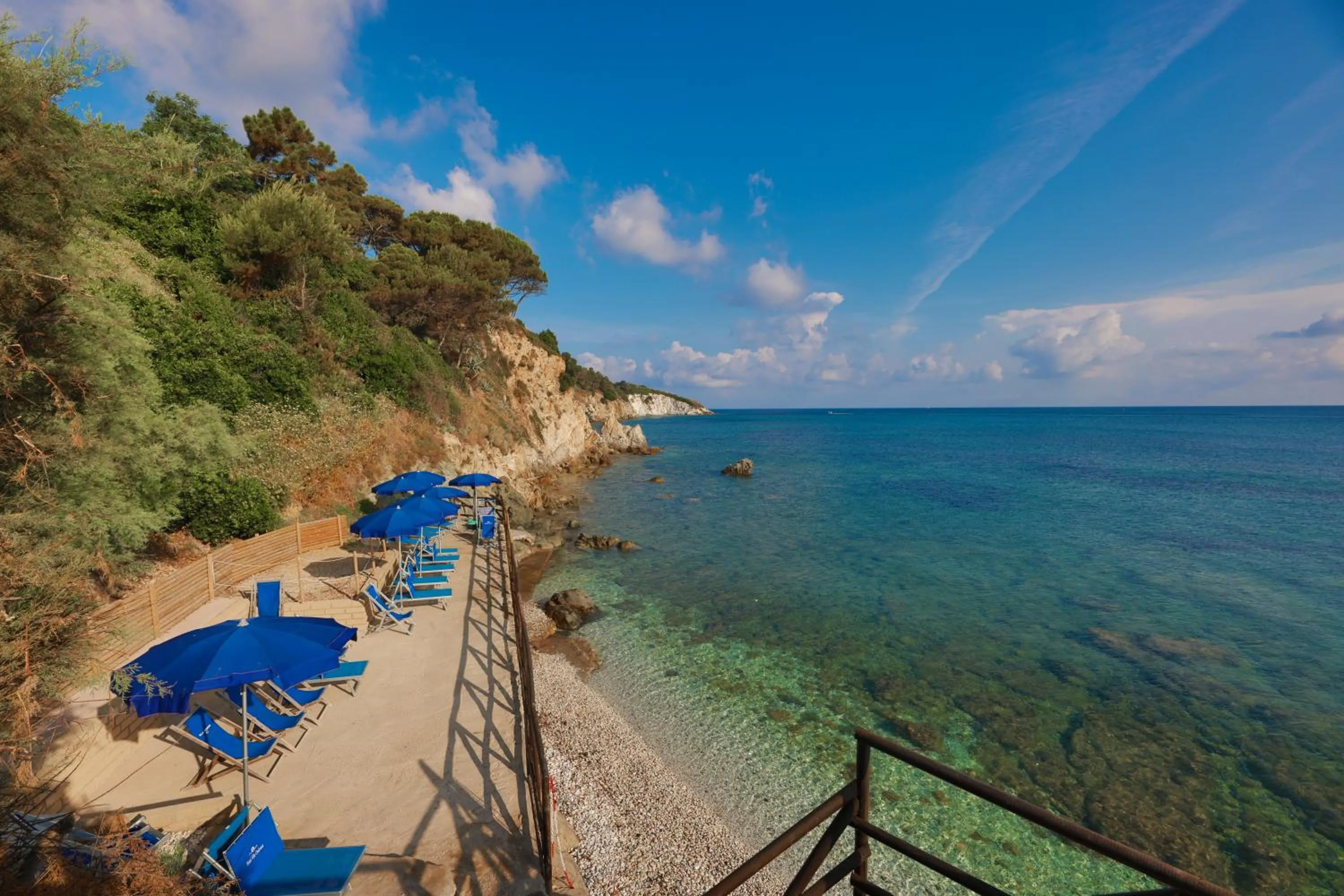 Beach in Hotel Villa Ombrosa