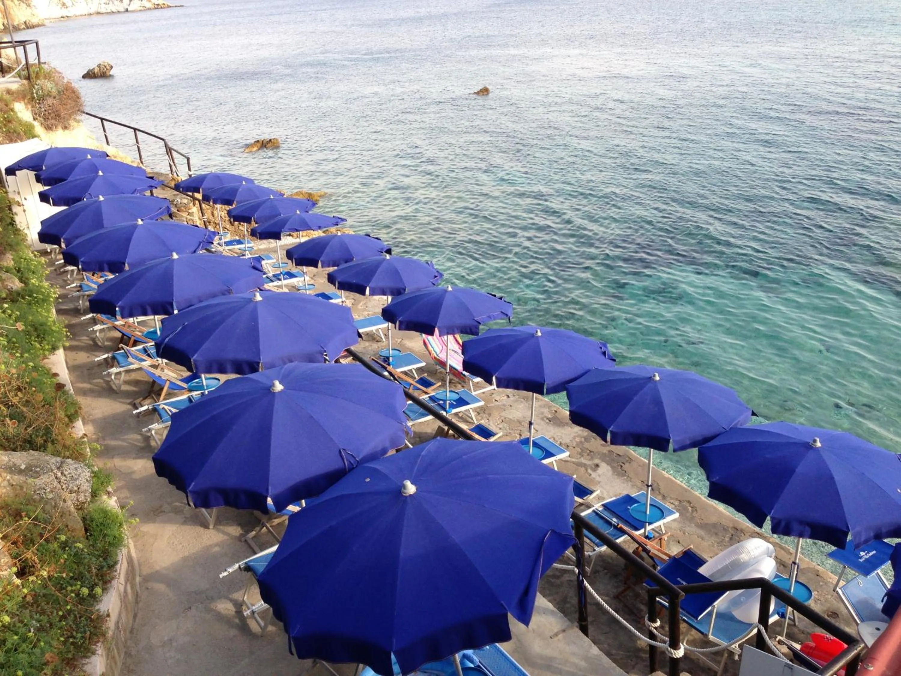 Beach in Hotel Villa Ombrosa