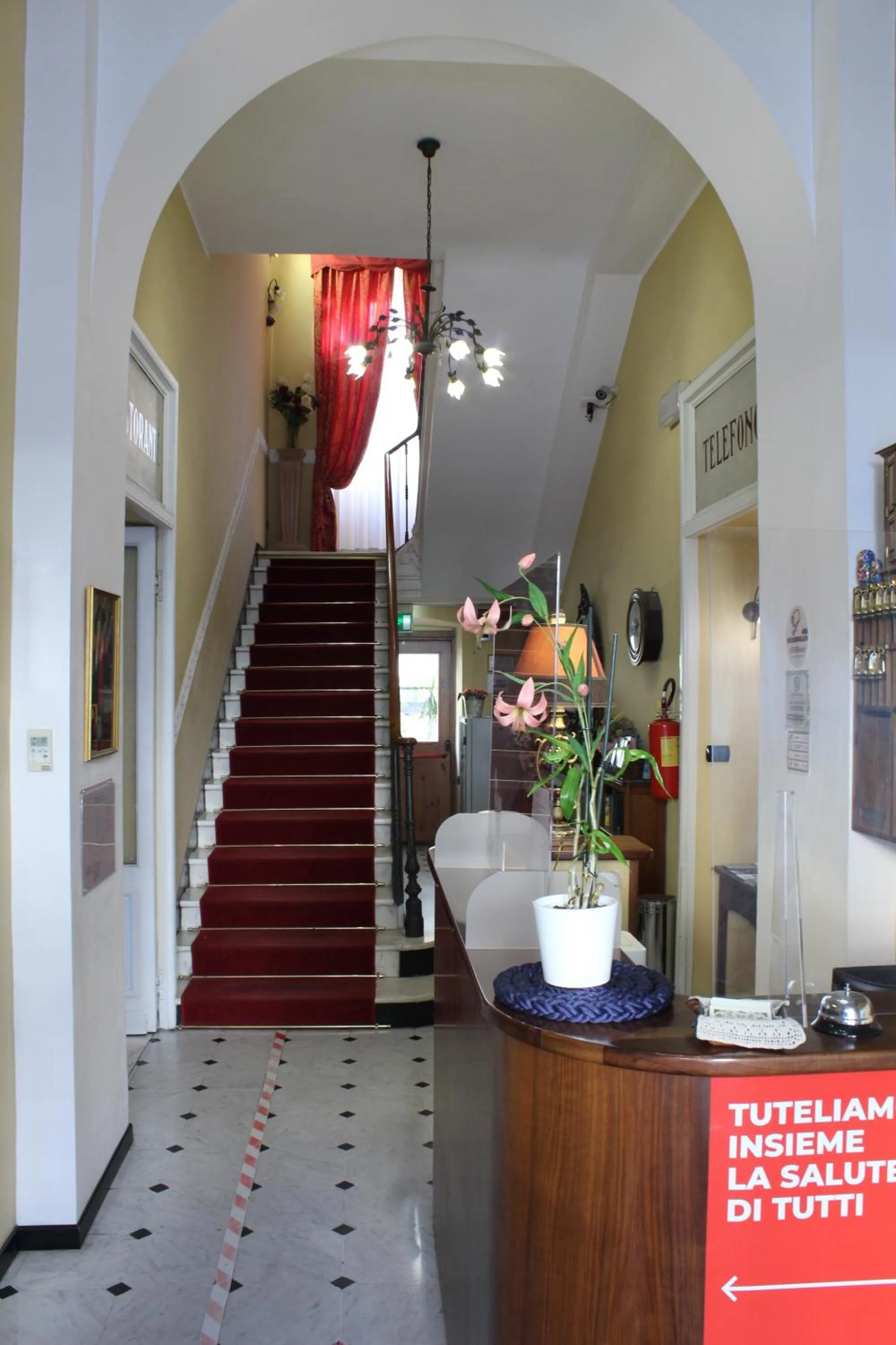 Lobby or reception in Hotel Belle Epoque