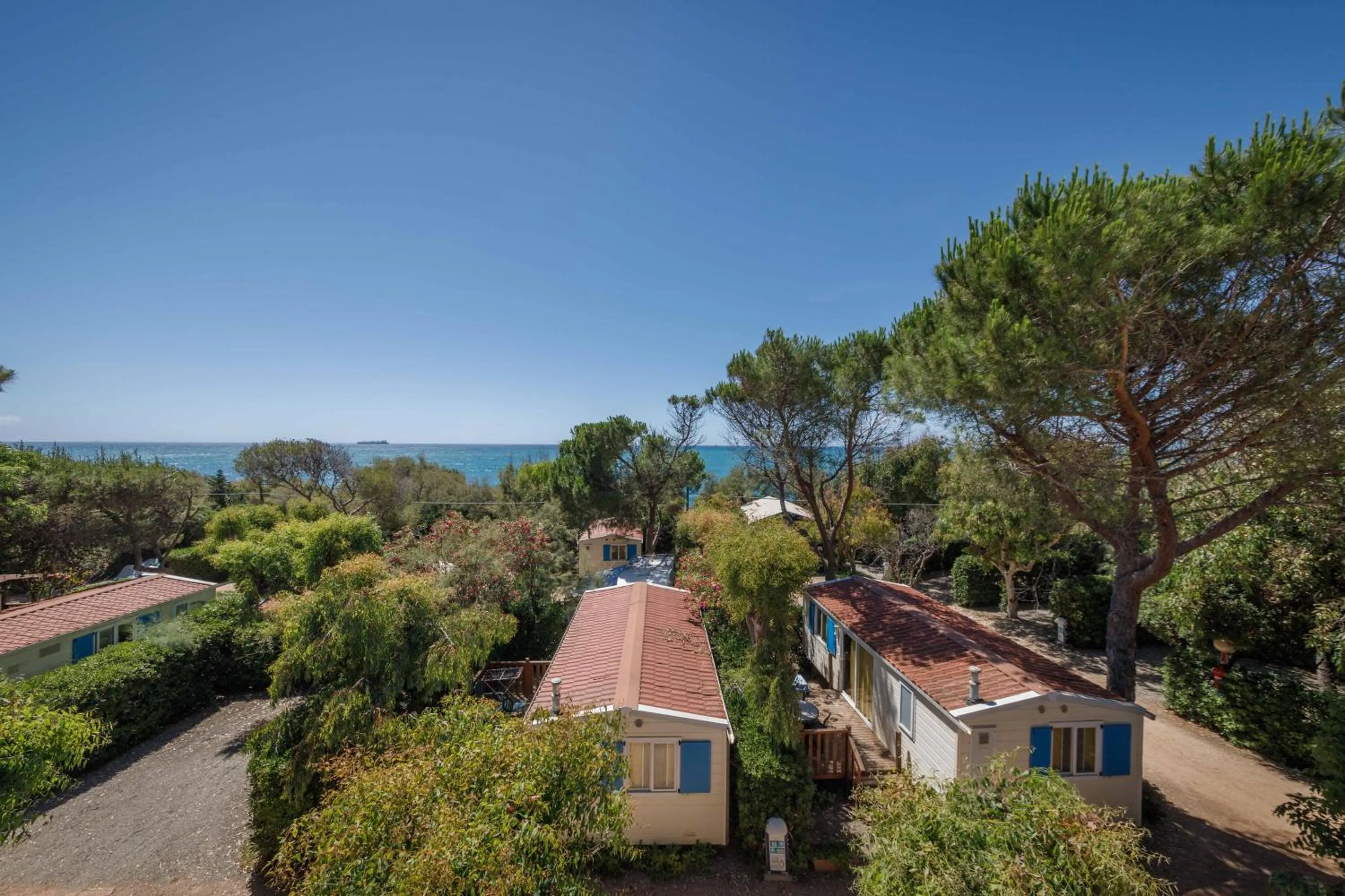 Bird's eye view in Villaggio Miramare