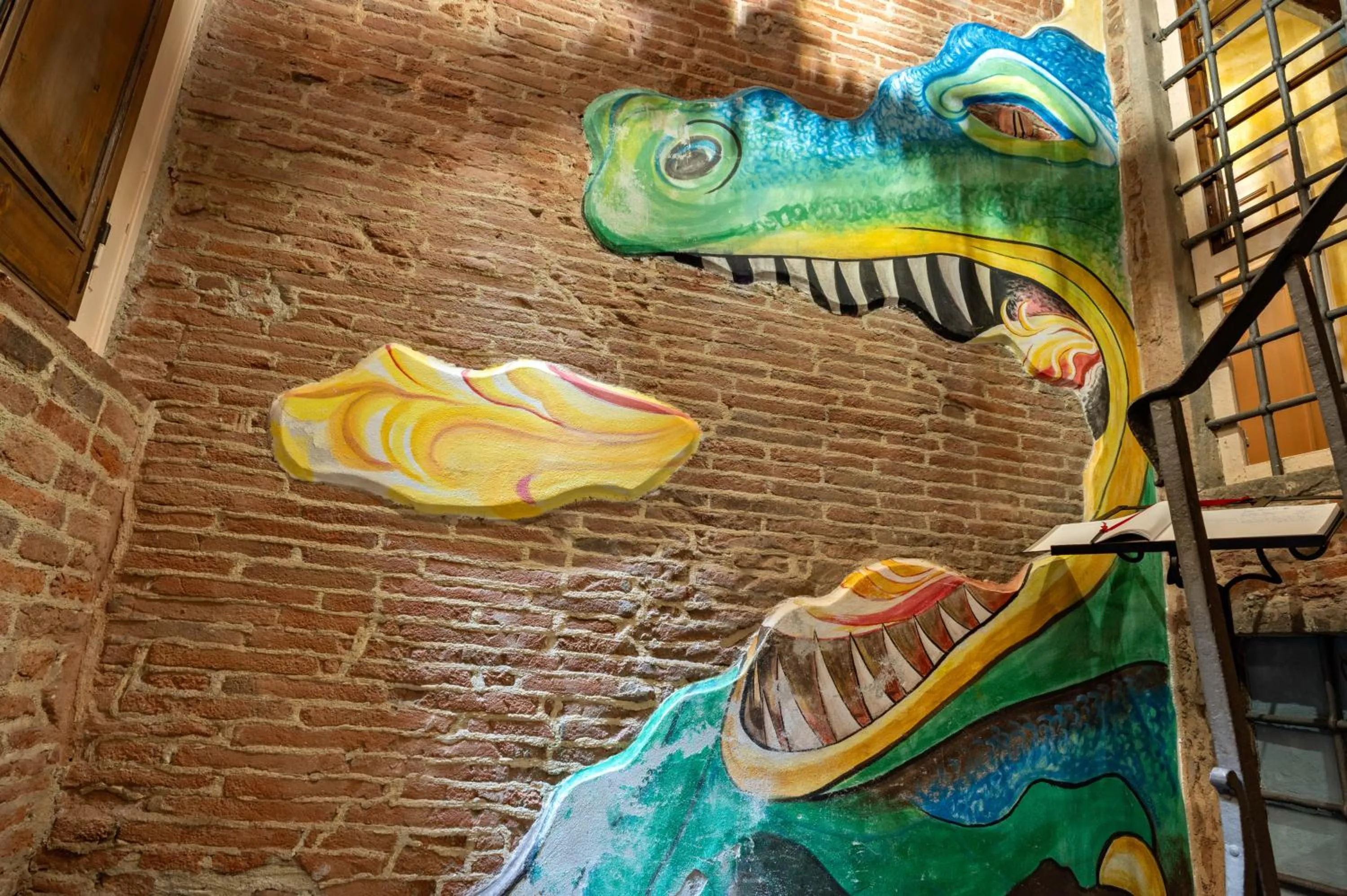 Decorative detail in Antica Corte dei Principi Charming Rooms