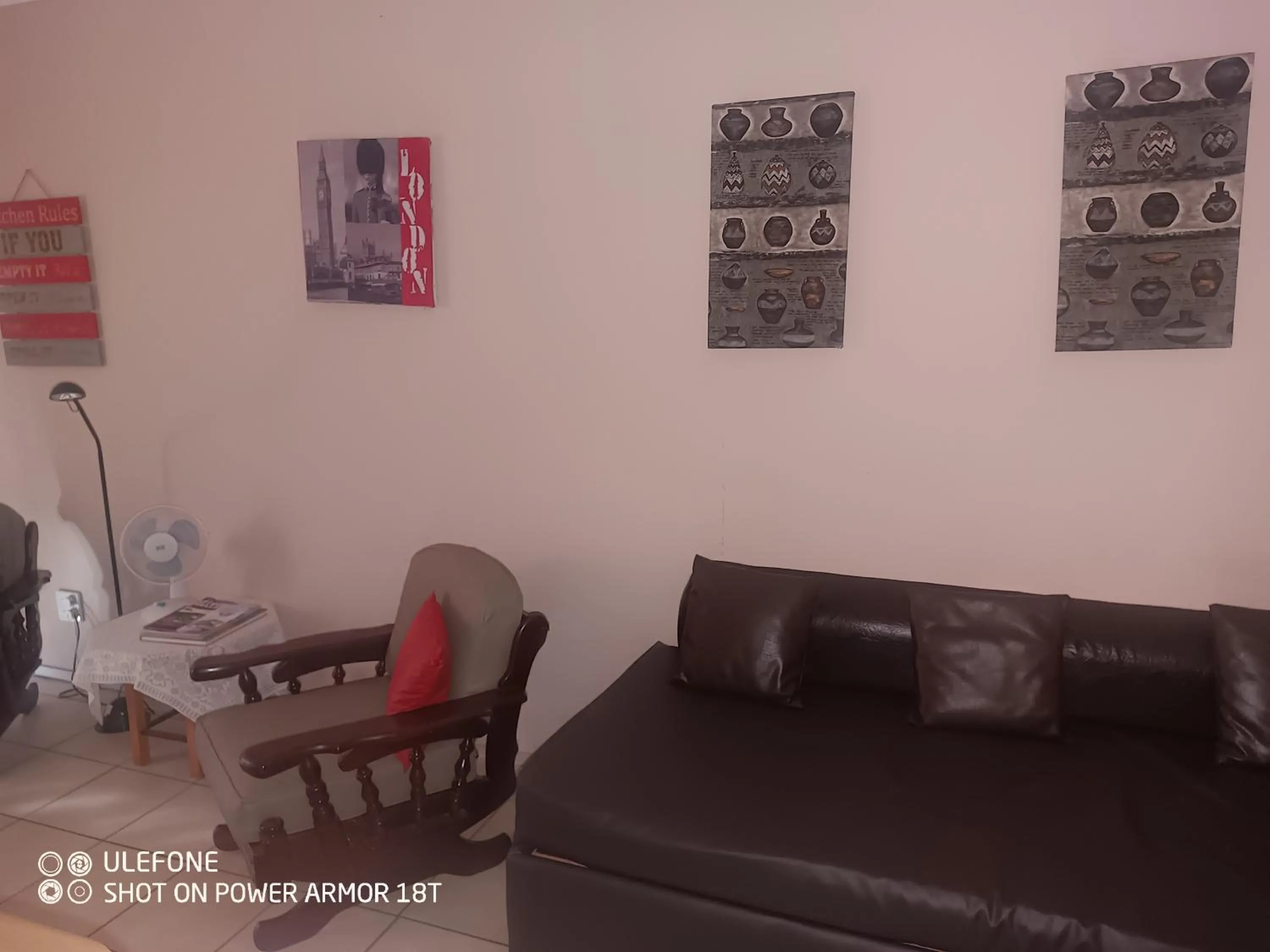 Living room in In Between Home