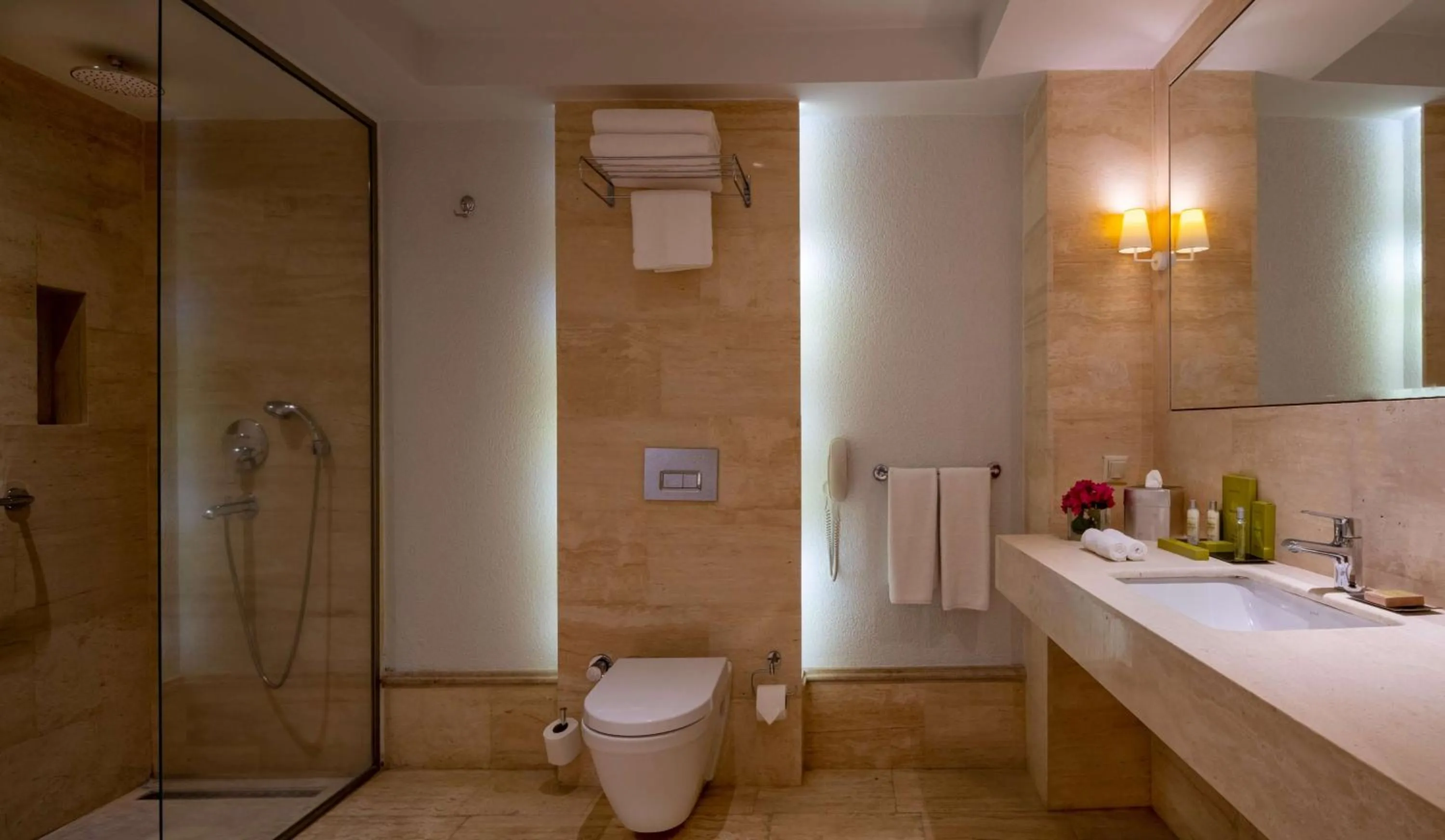 Bathroom in DoubleTree by Hilton Bodrum Marina Vista