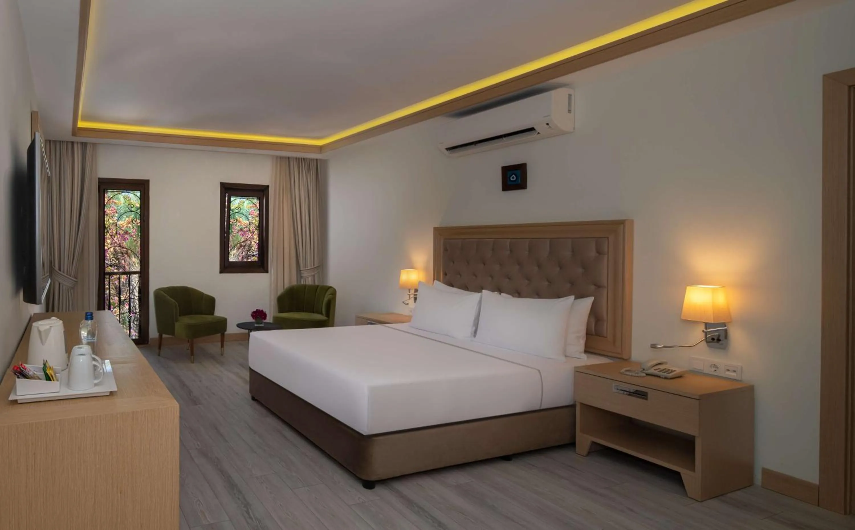 Bed in DoubleTree by Hilton Bodrum Marina Vista