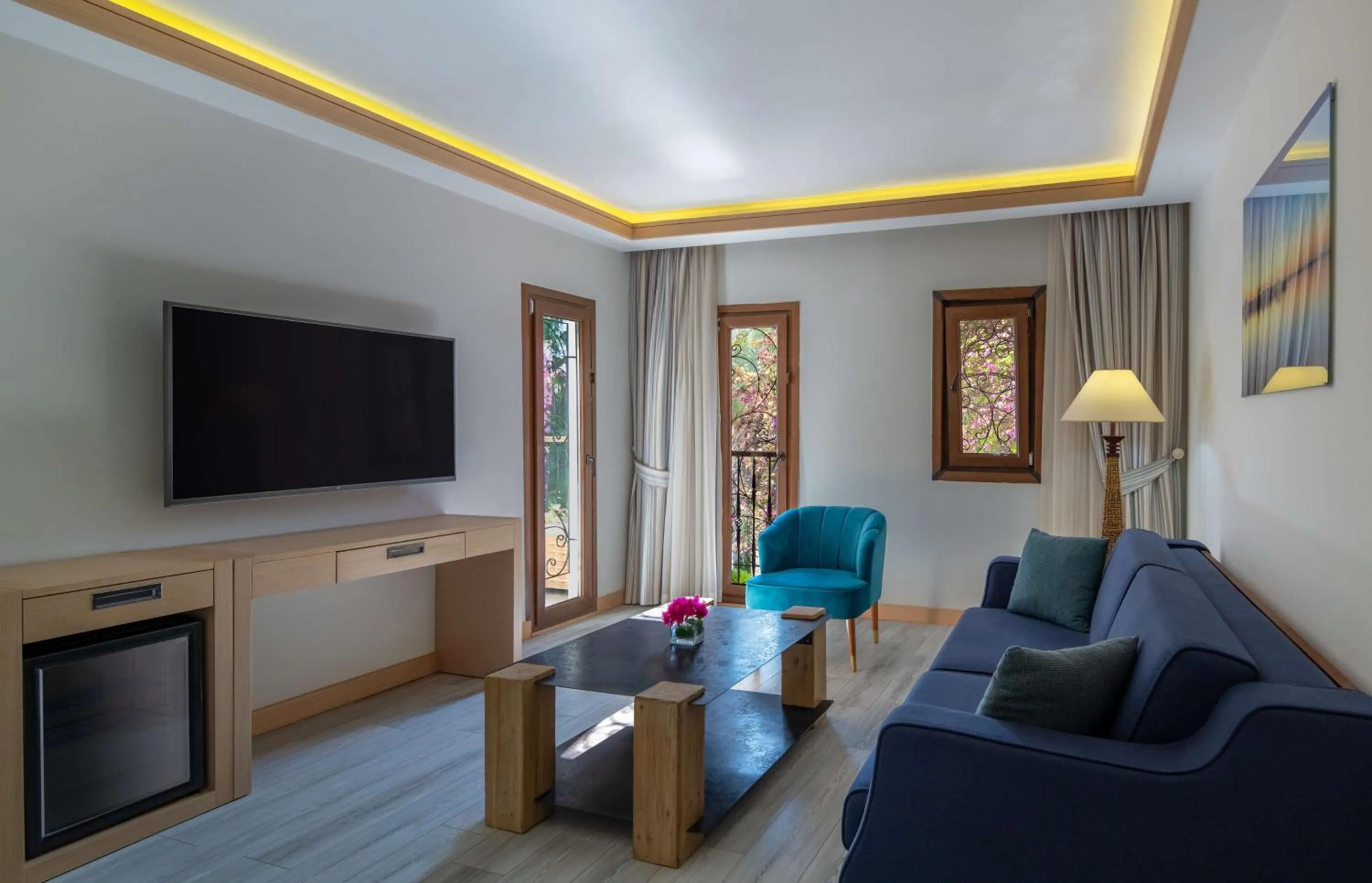 Living room in DoubleTree by Hilton Bodrum Marina Vista