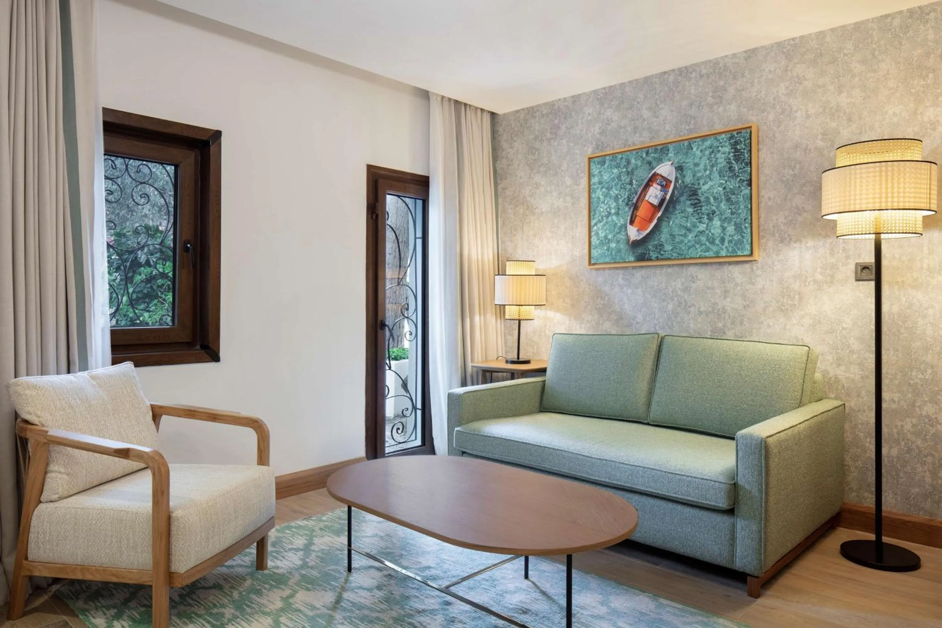 Living room in DoubleTree by Hilton Bodrum Marina Vista