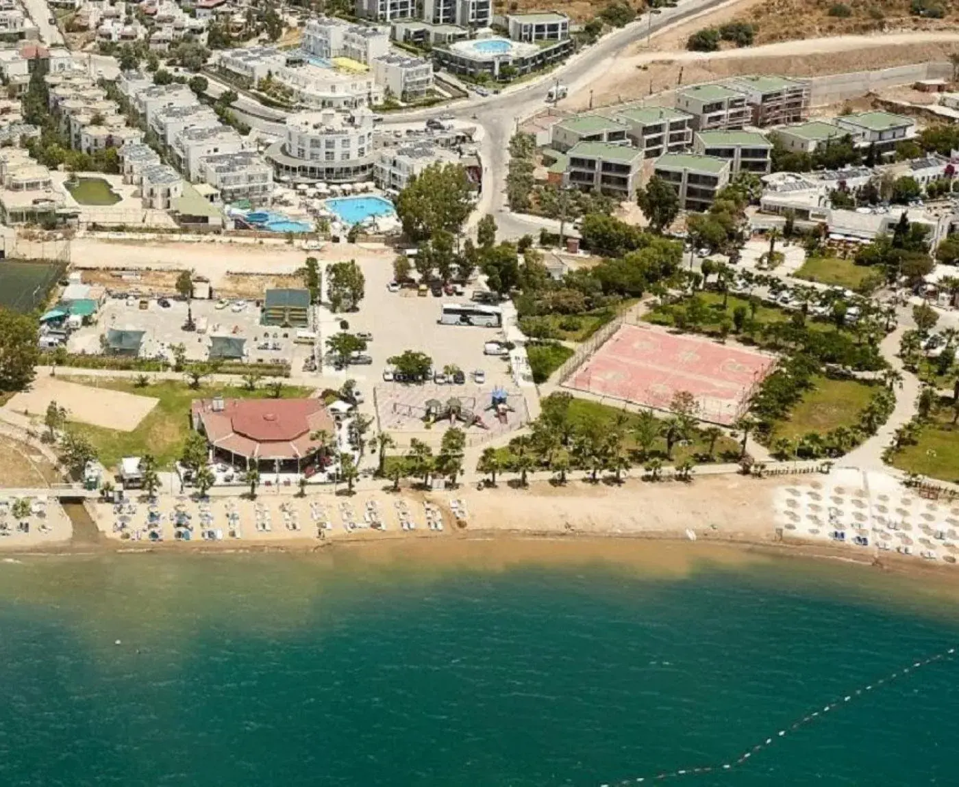 Bird's eye view in Flora Hotel Bird's eye view in Flora Hotel