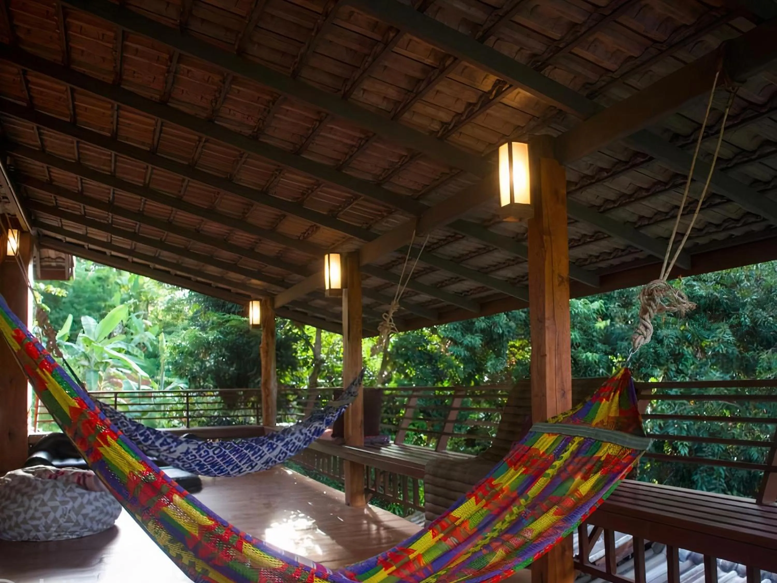 Seating area in Maewin Guesthouse and Resort