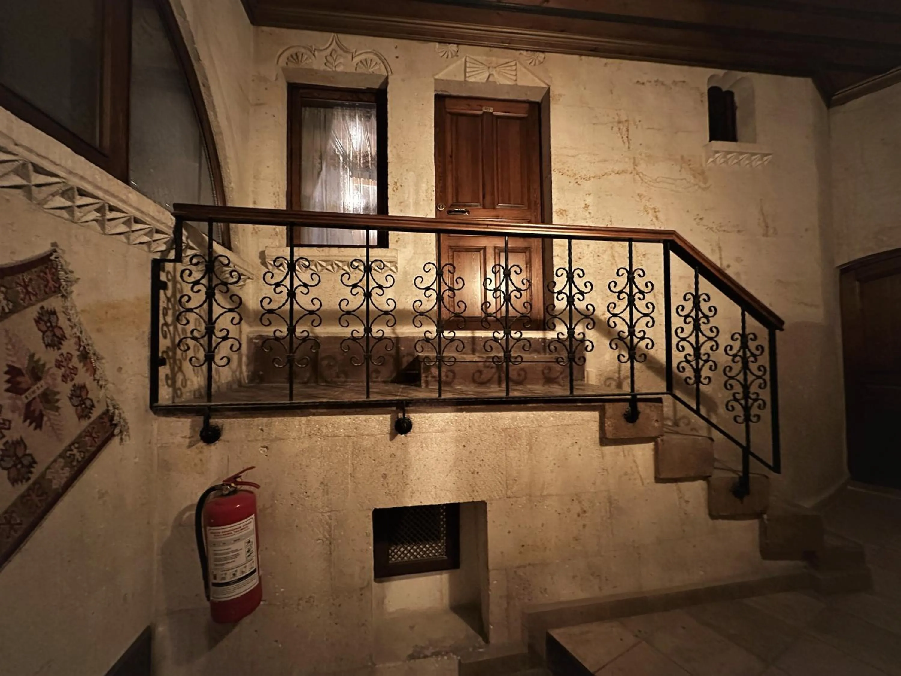 Facade/entrance in Stone House Cave Hotel