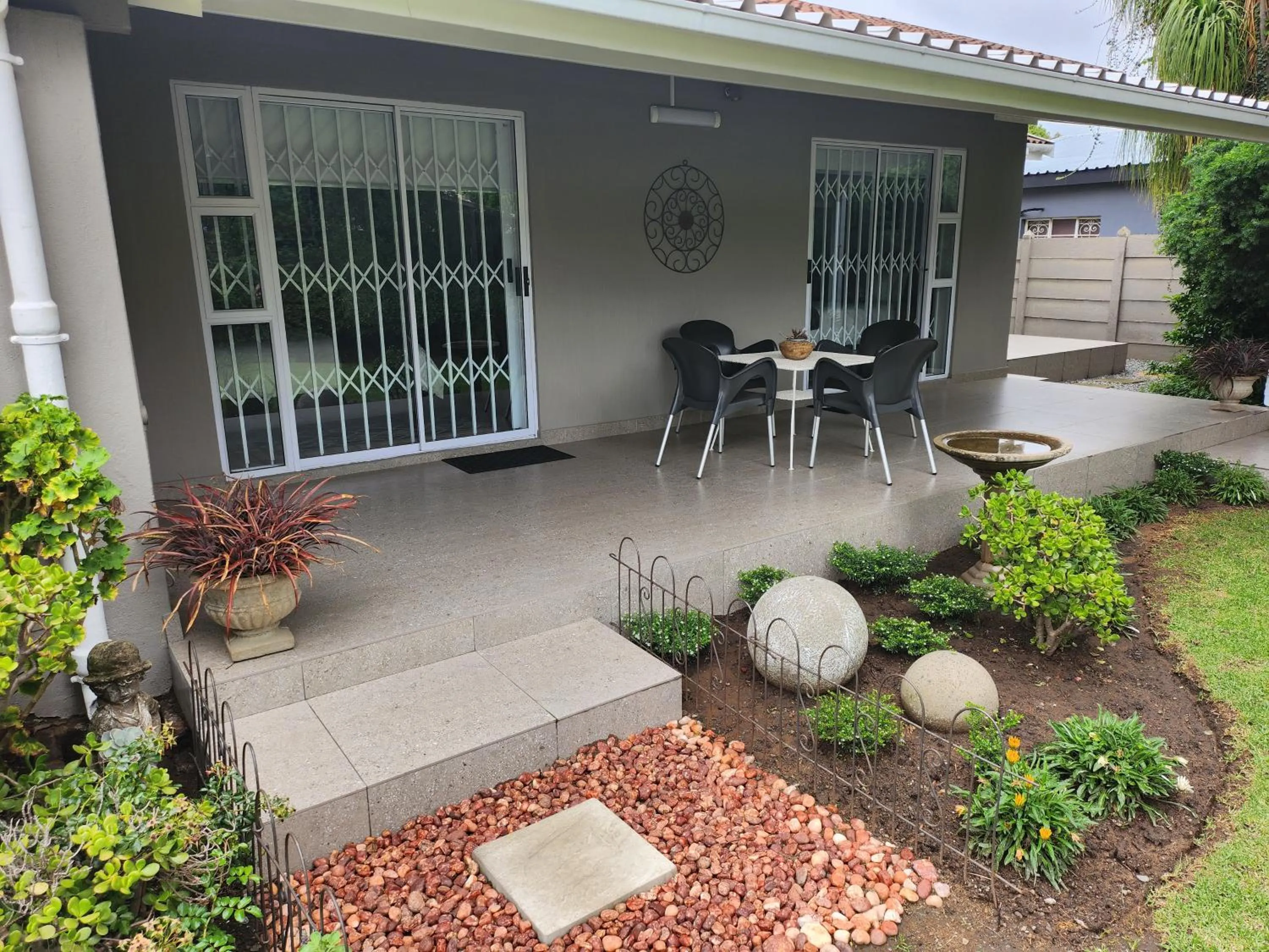 Patio in Rosewood Guest Cottage