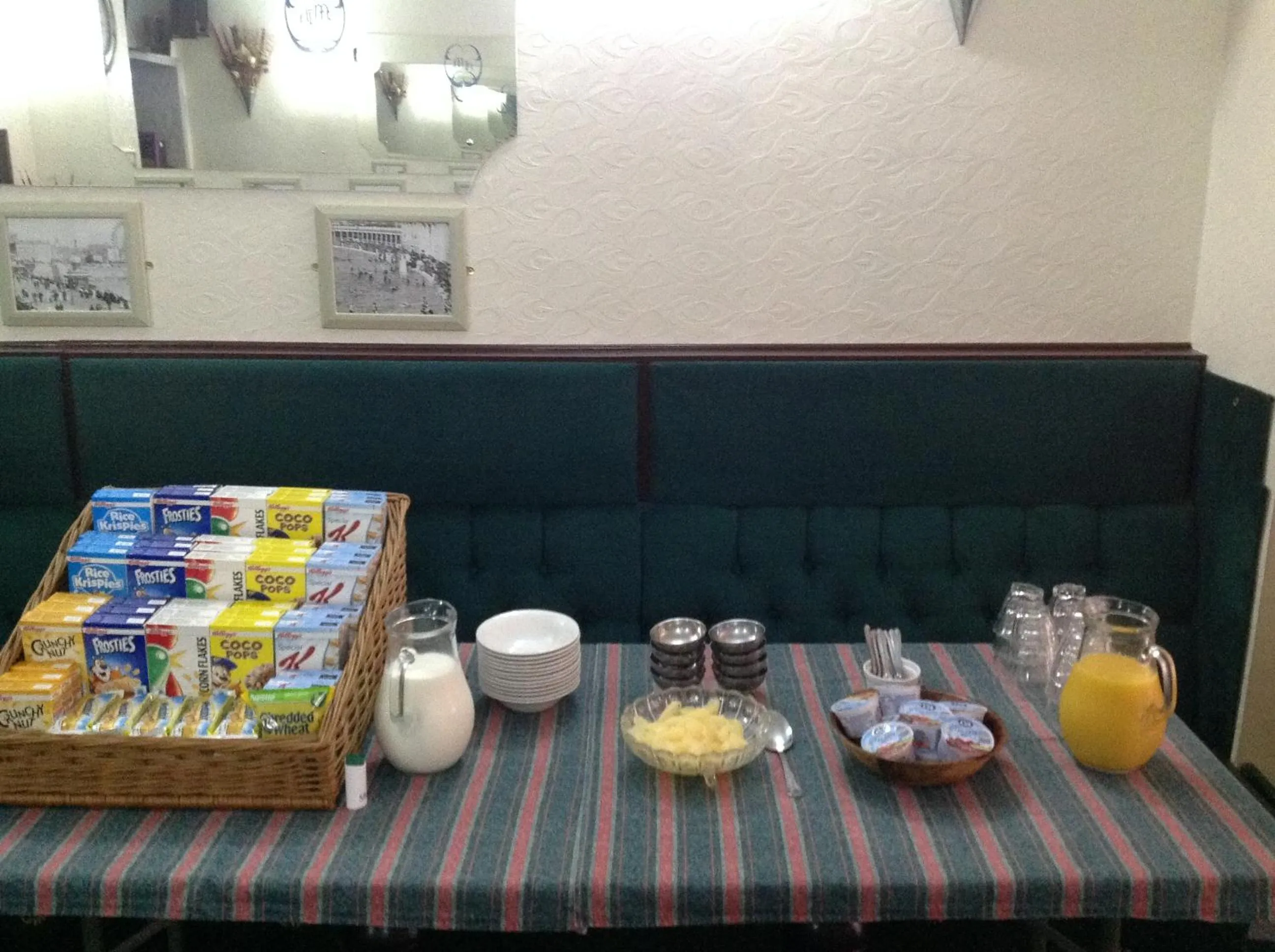 Dining area in Myrtle house