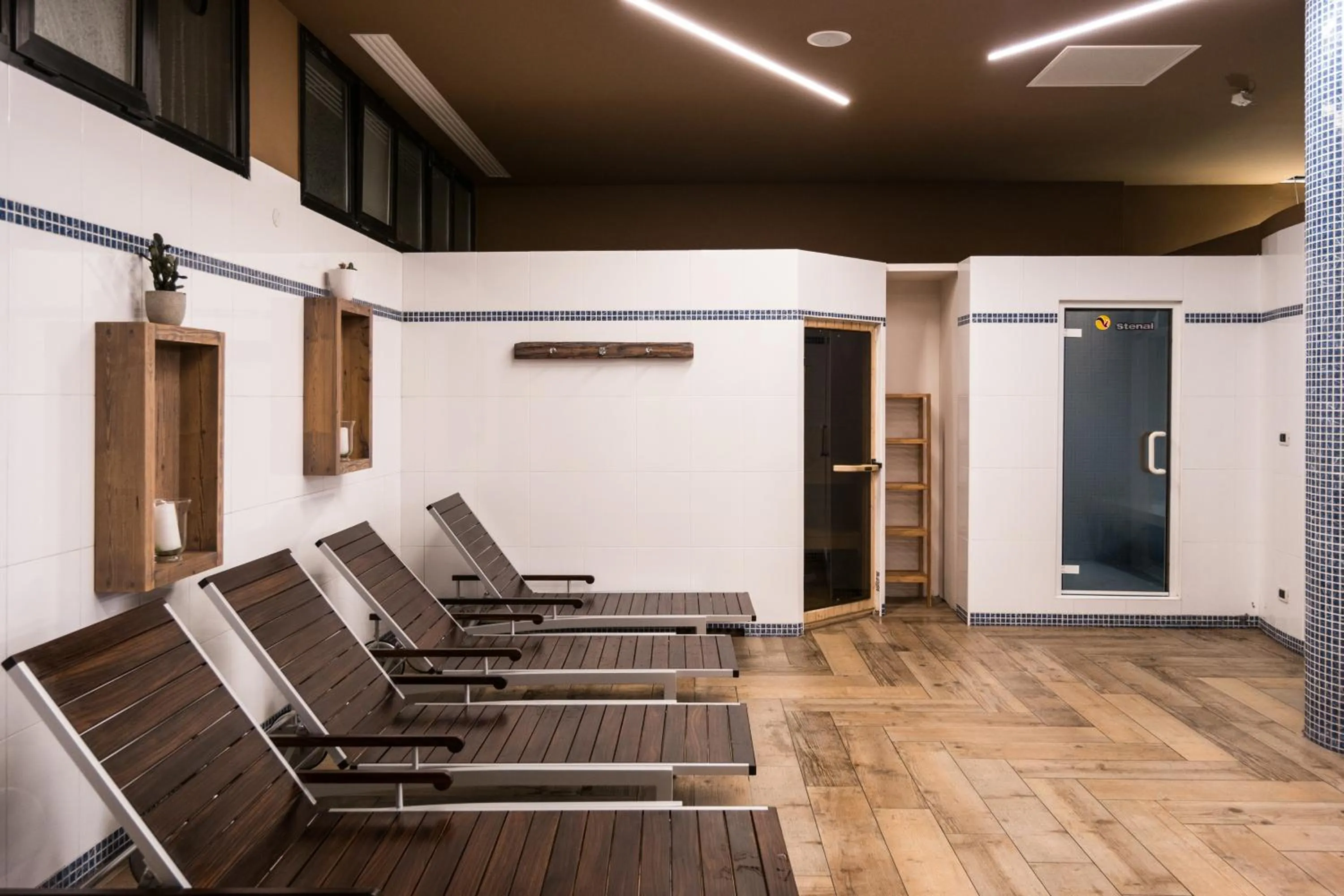 Sauna in Hotel Il Cervo, SPA & Wellness, Bike Hotel