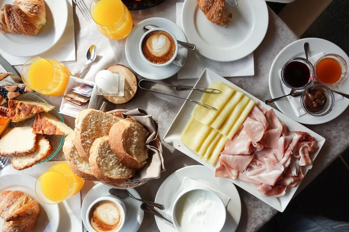 Breakfast in Hotel Il Cervo, SPA & Wellness, Bike Hotel