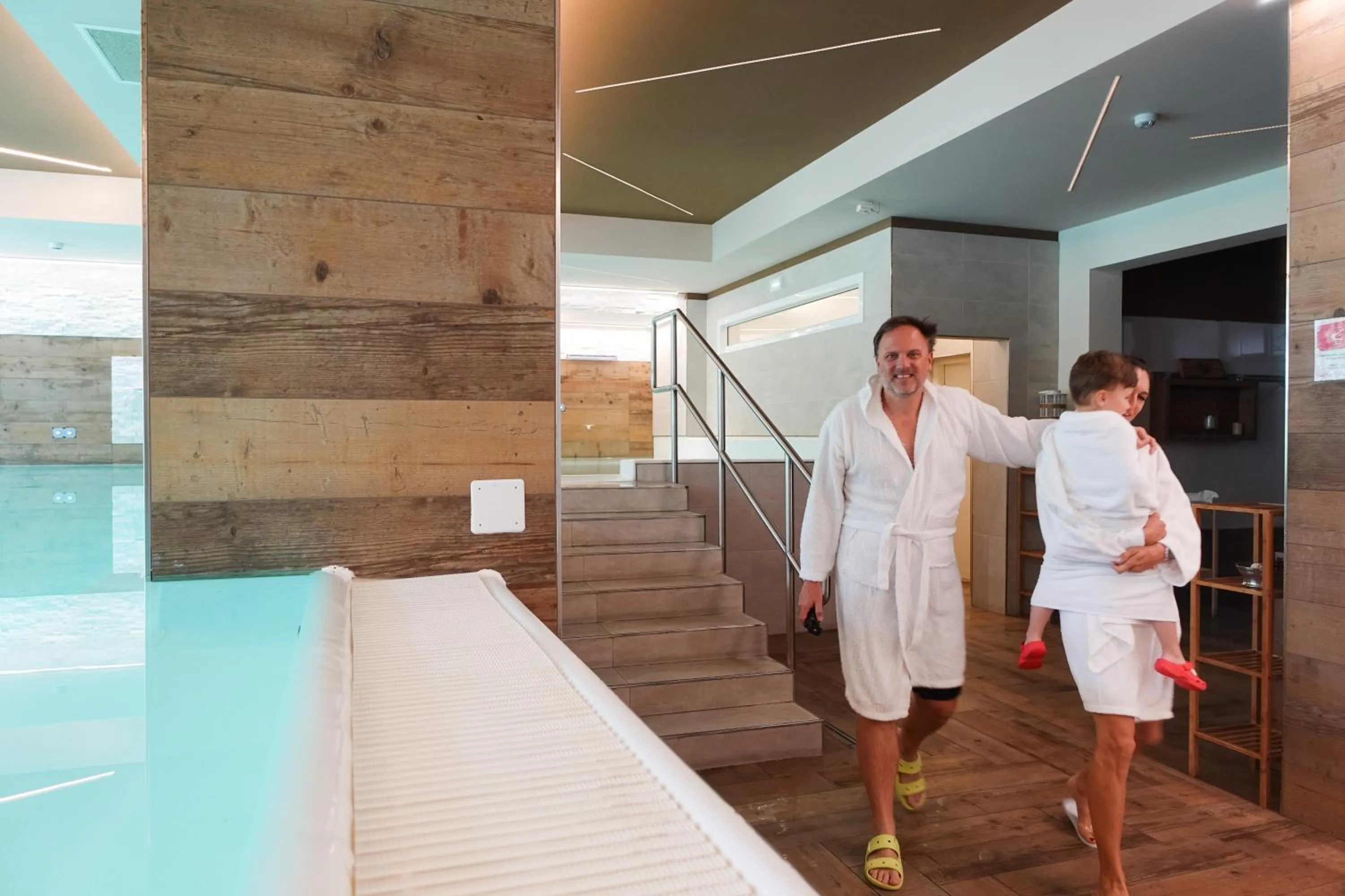 Swimming pool in Hotel Il Cervo, SPA & Wellness, Bike Hotel