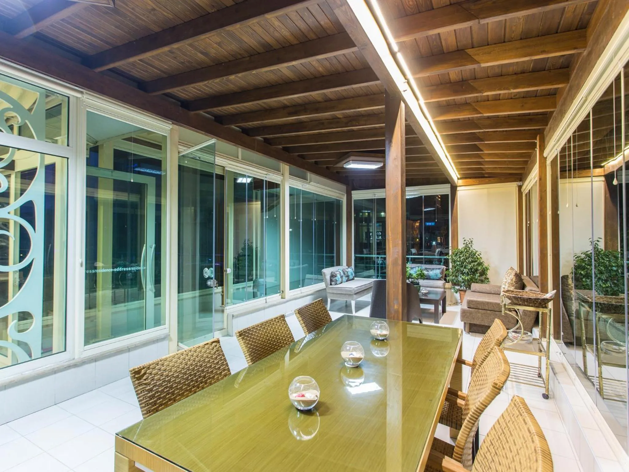 Balcony/Terrace in Address Residence Suite Hotel