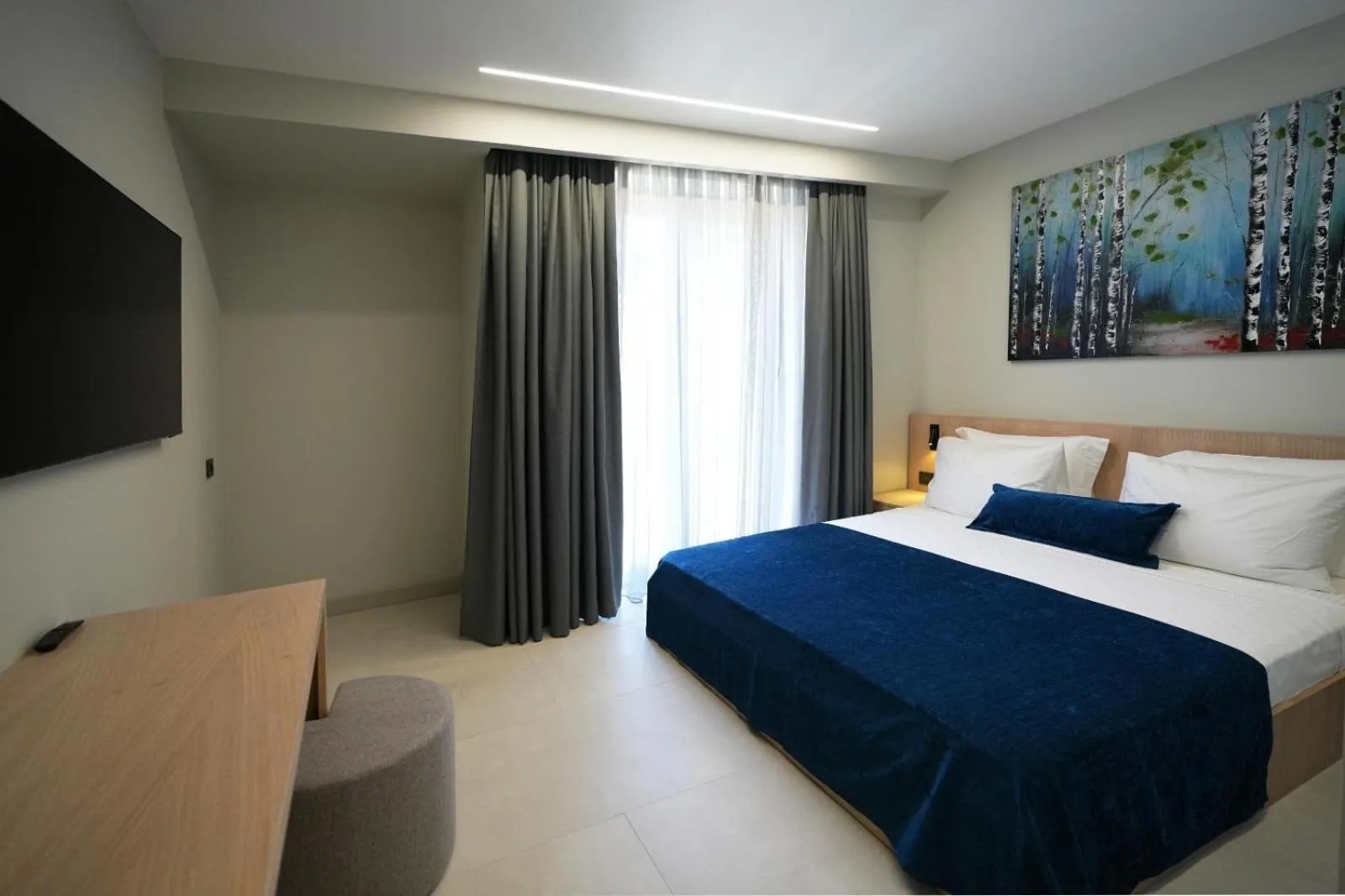 Photo of the whole room, Bed in The Highlight Bodrum