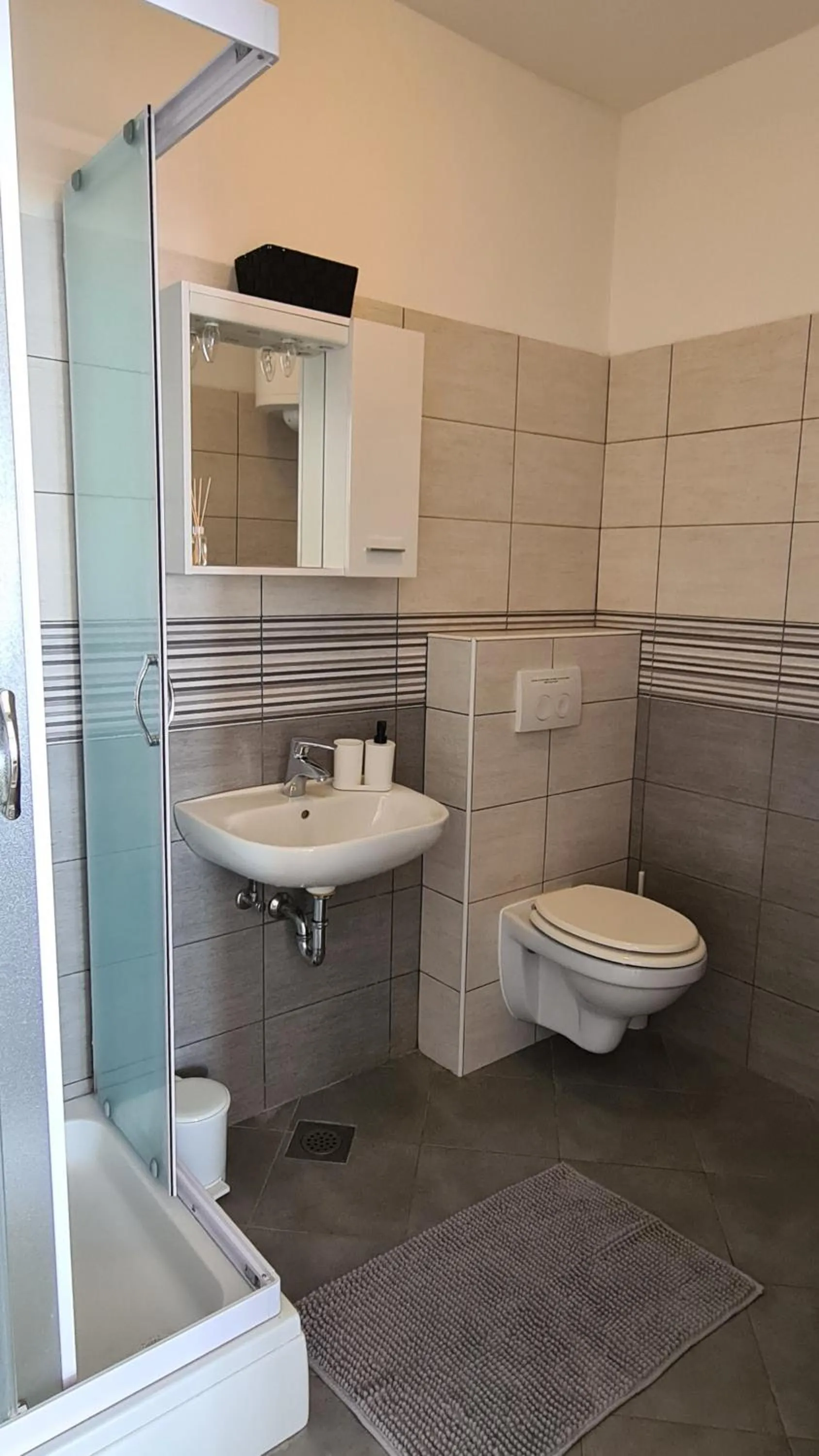 Bathroom in Cin&Co Central Apartments