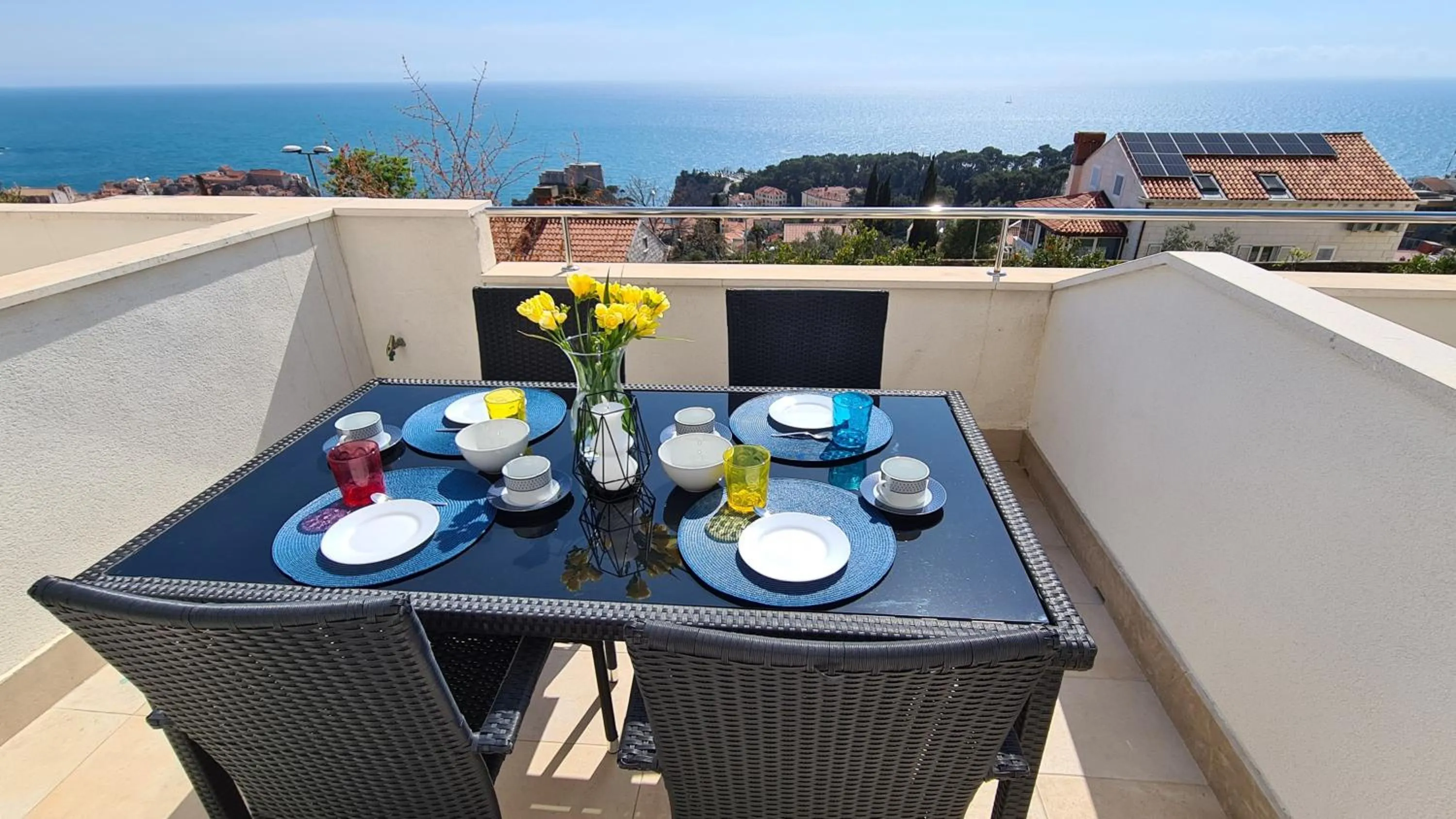 Balcony/Terrace in Cin&Co Central Apartments