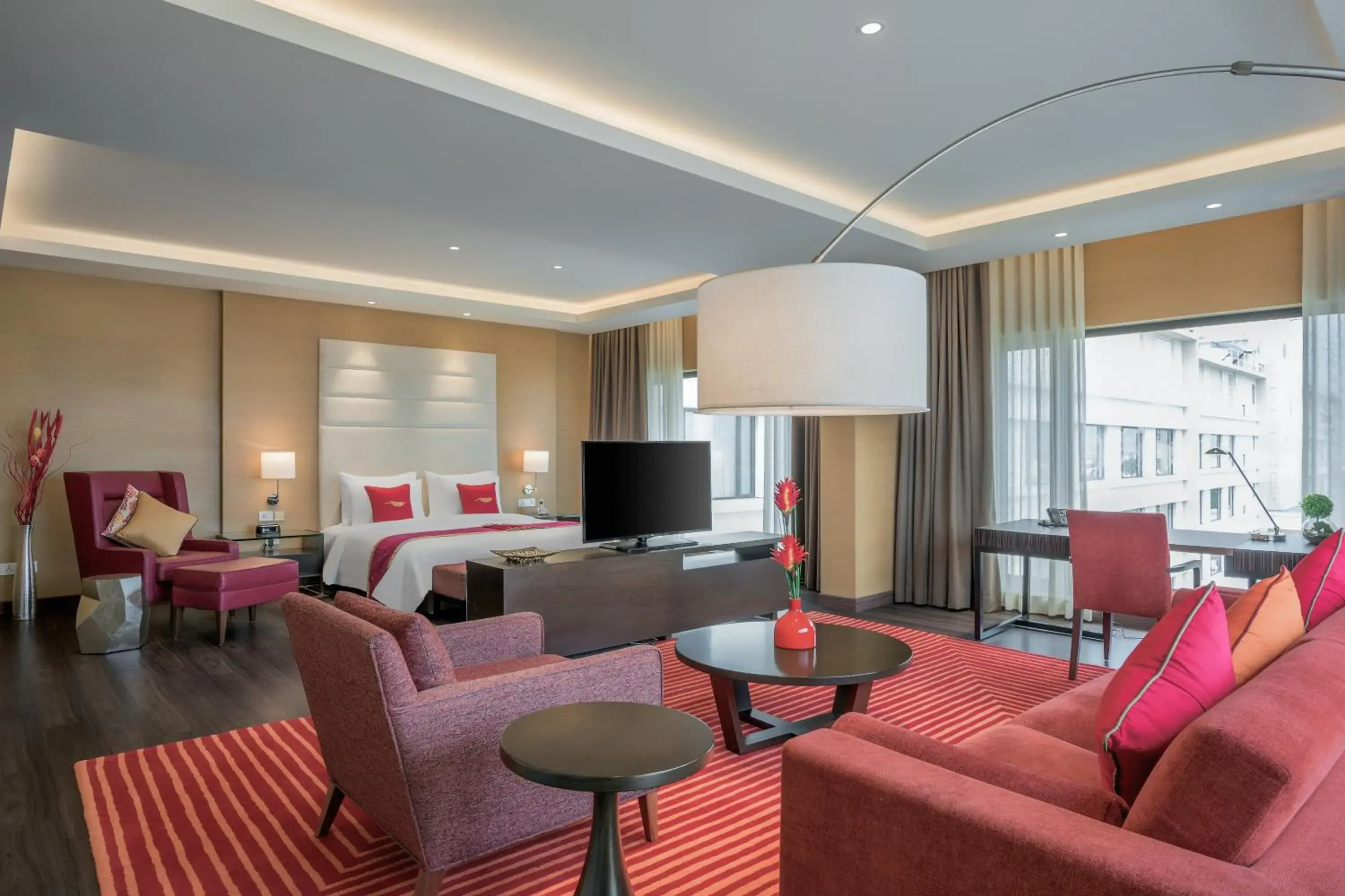 Bedroom, Bed in Feathers- A Radha Hotel, Chennai Bedroom, Bed in Feathers- A Radha Hotel, Chennai