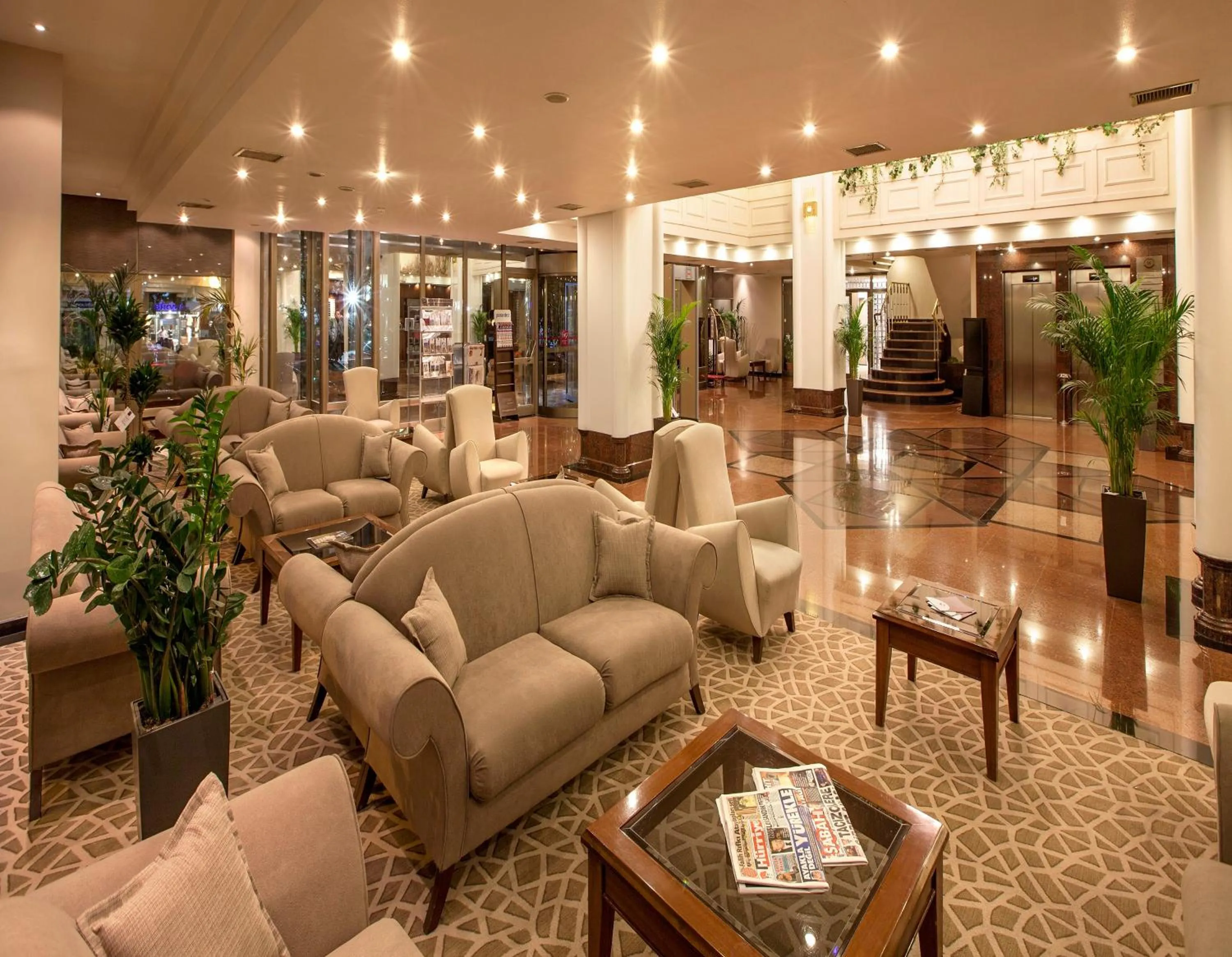 Lobby or reception in Grand Hotel Gaziantep