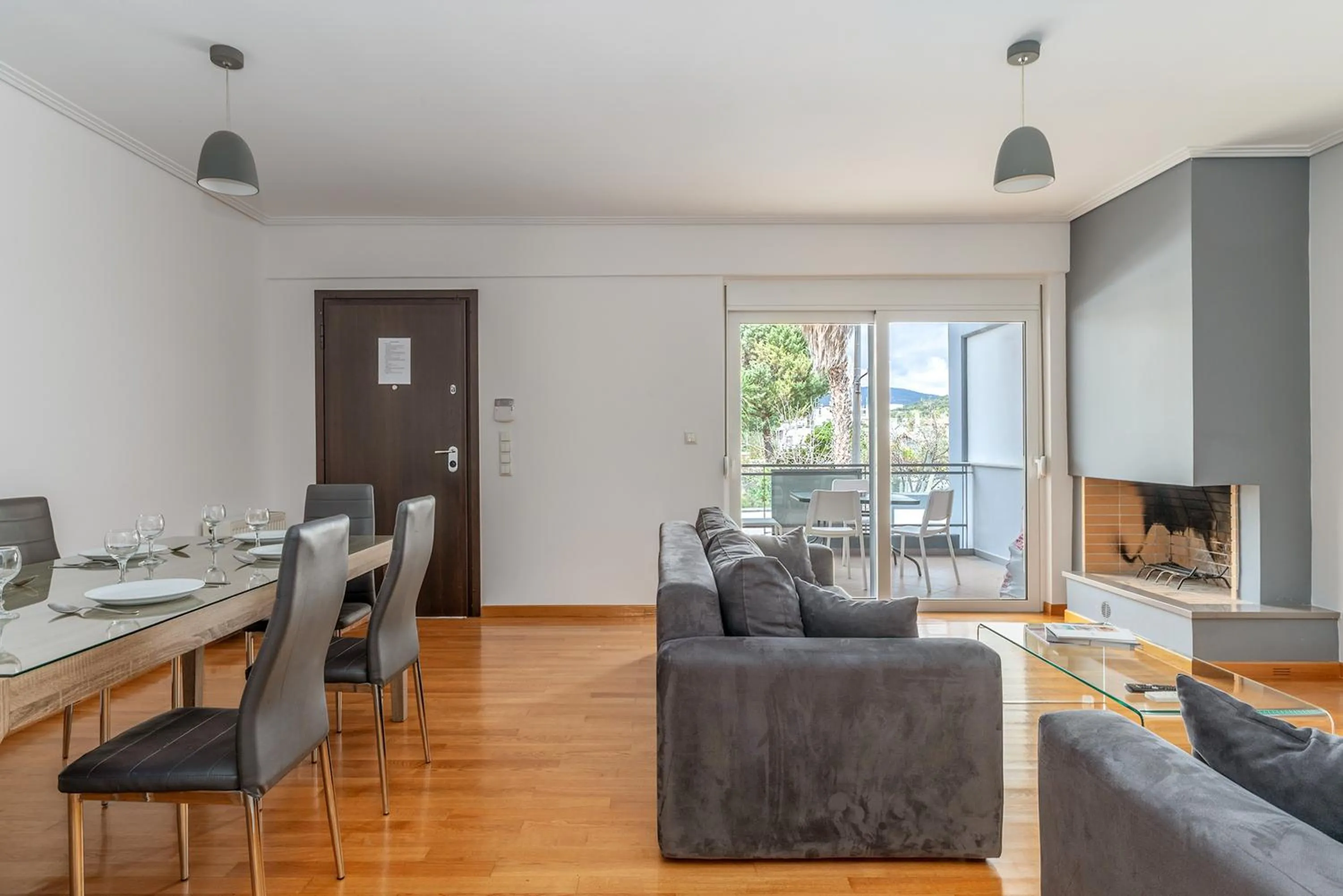 Living room in Elvita Spata Luxurious Villa