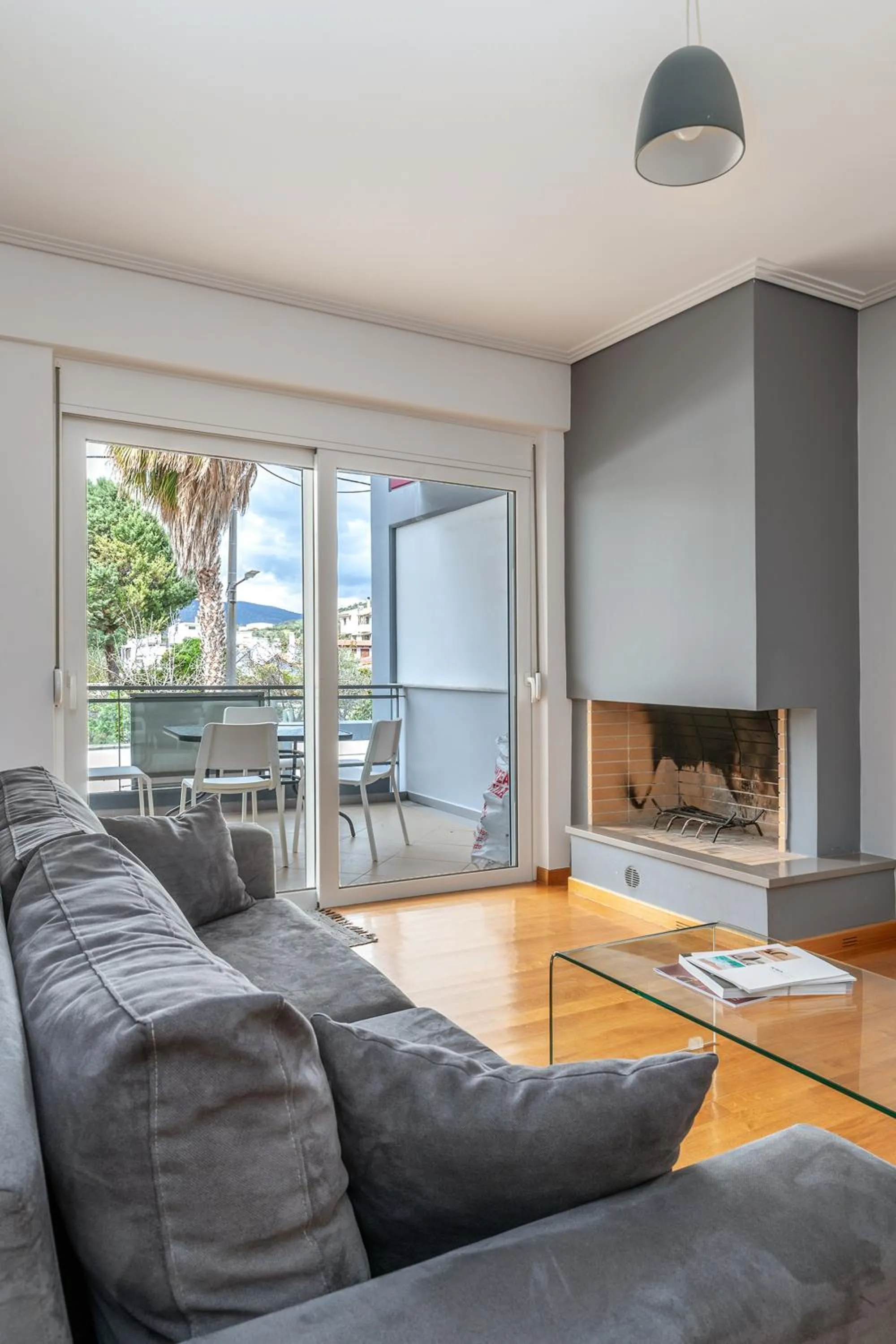 Living room in Elvita Spata Luxurious Villa