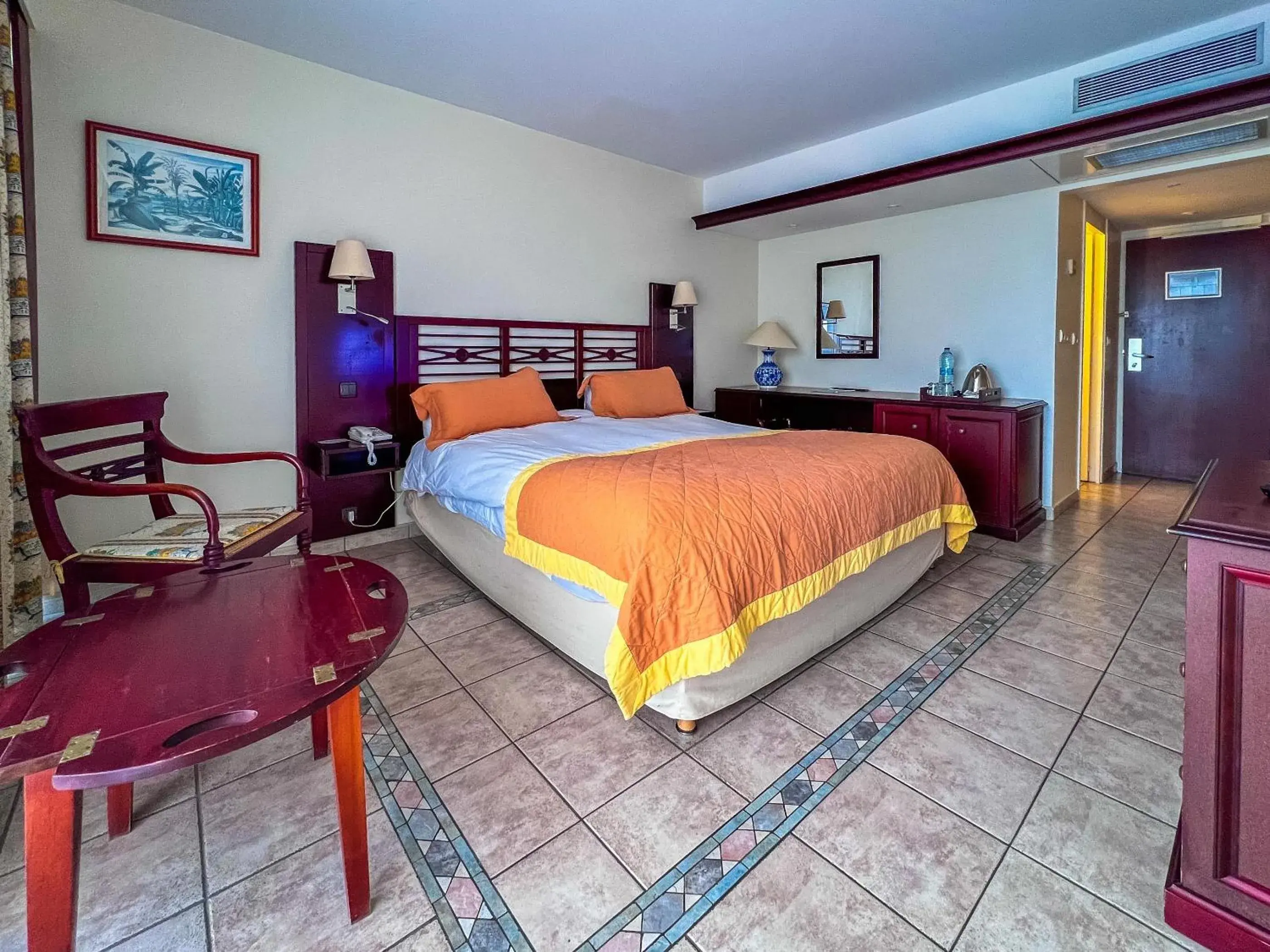 Double Room with Garden View in Hotel Auberge de la Vieille Tour Double Room with Garden View in Hotel Auberge de la Vieille Tour