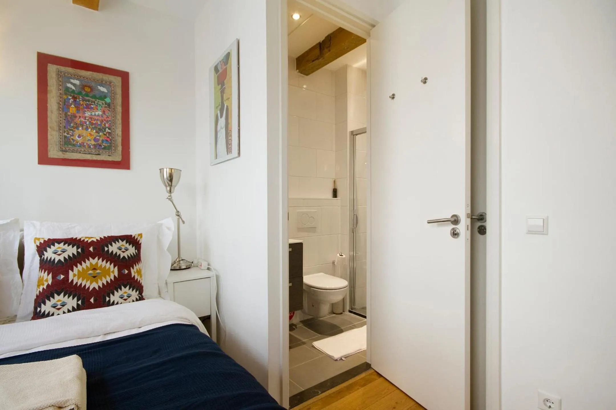 Bed in Mercedes Bed&Breakfast Amsterdam