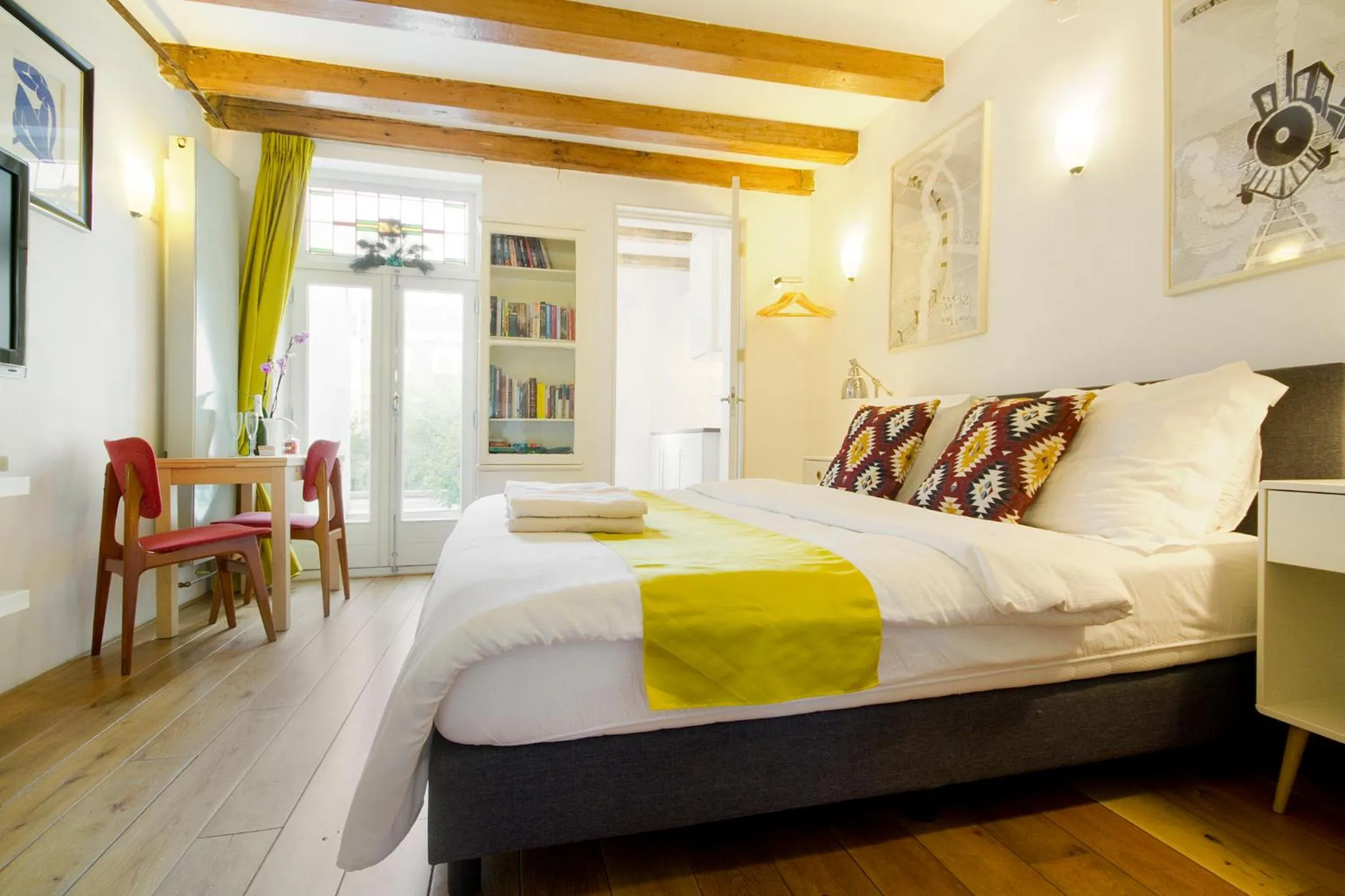 Bed in Mercedes Bed&Breakfast Amsterdam