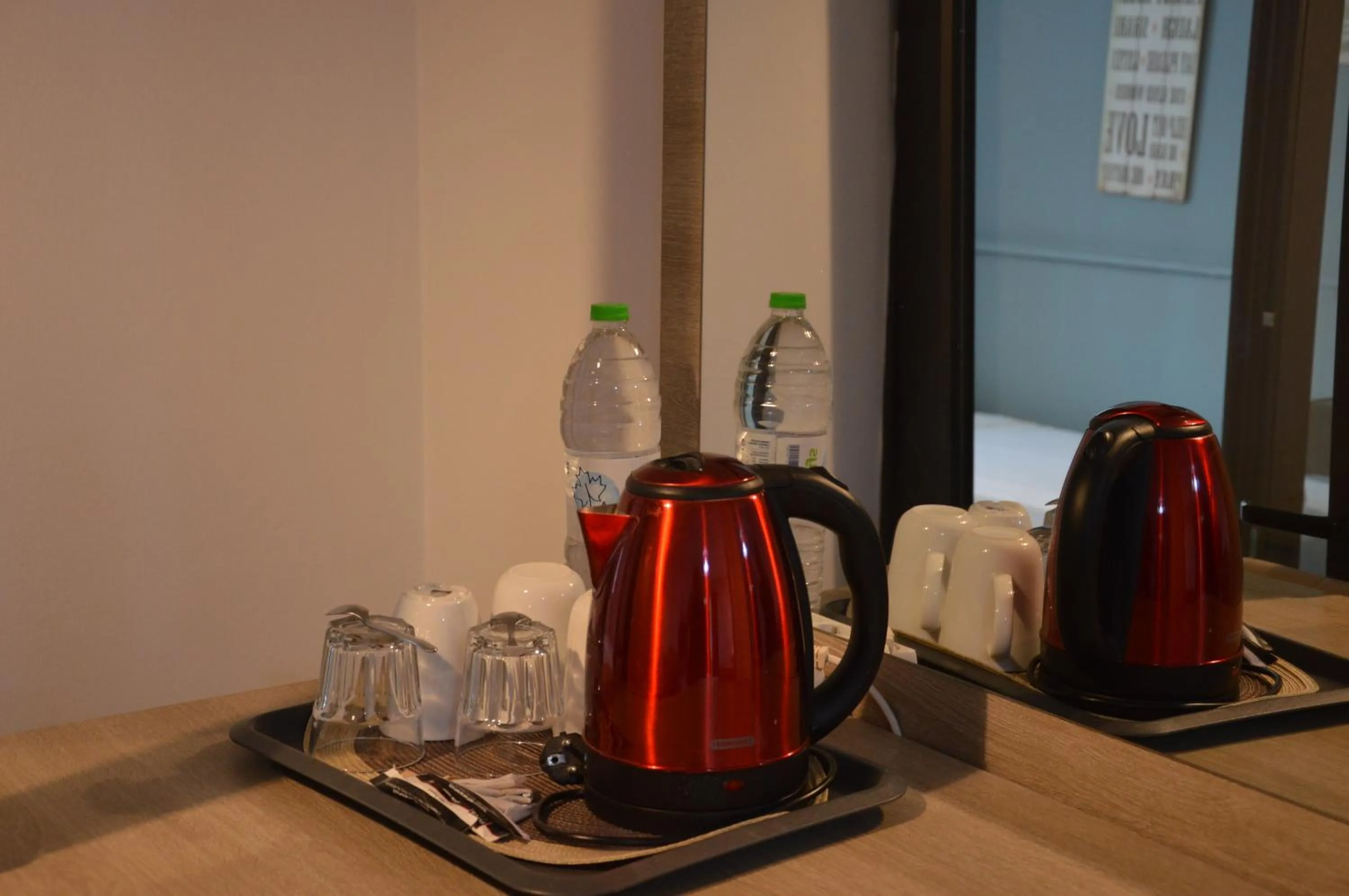 Coffee/tea facilities in Aqua Mare Sea Side Rooms