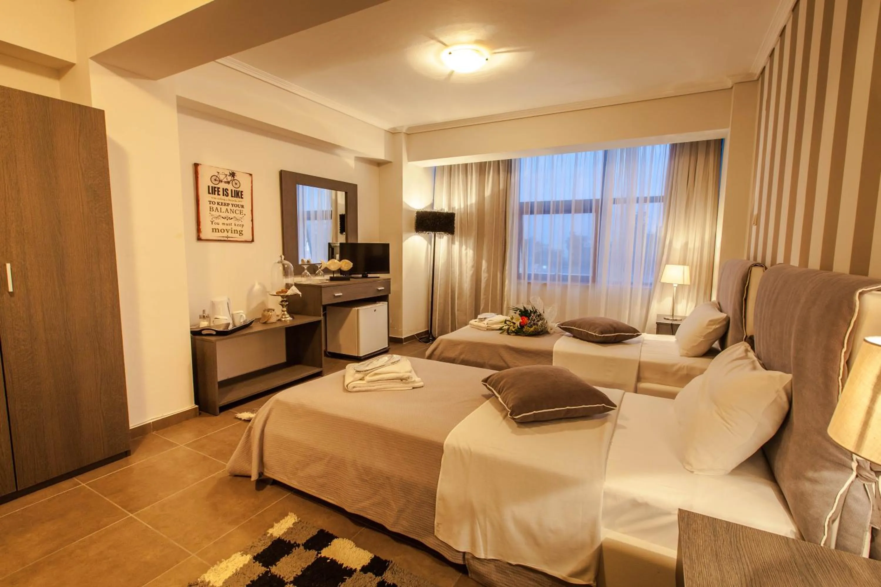 Bedroom, Bed in Aqua Mare Sea Side Rooms