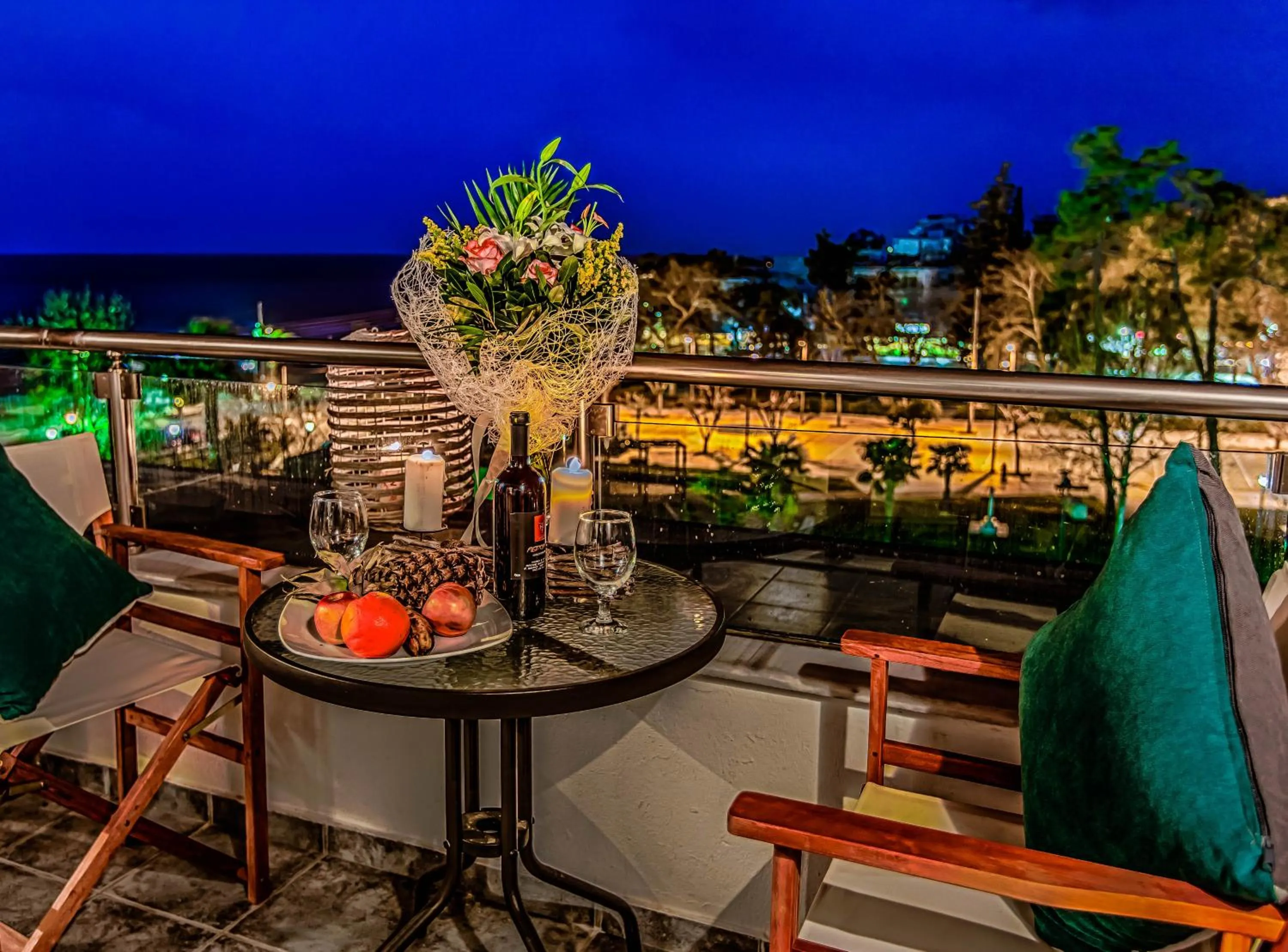 Balcony/Terrace in Aqua Mare Sea Side Rooms