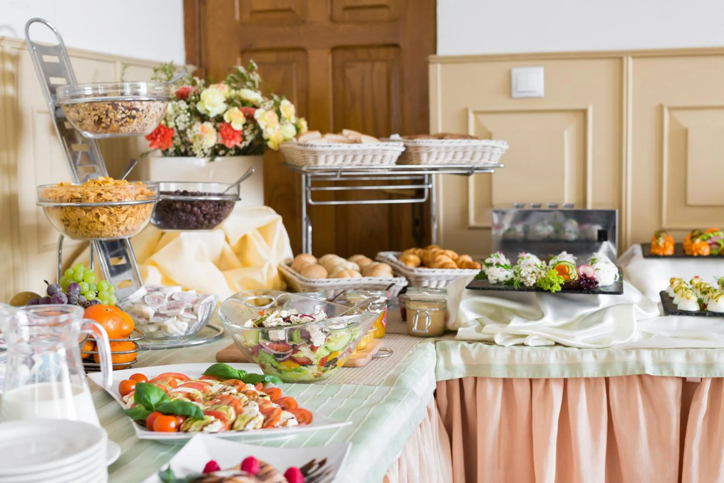 Breakfast in Hotel Arkadia