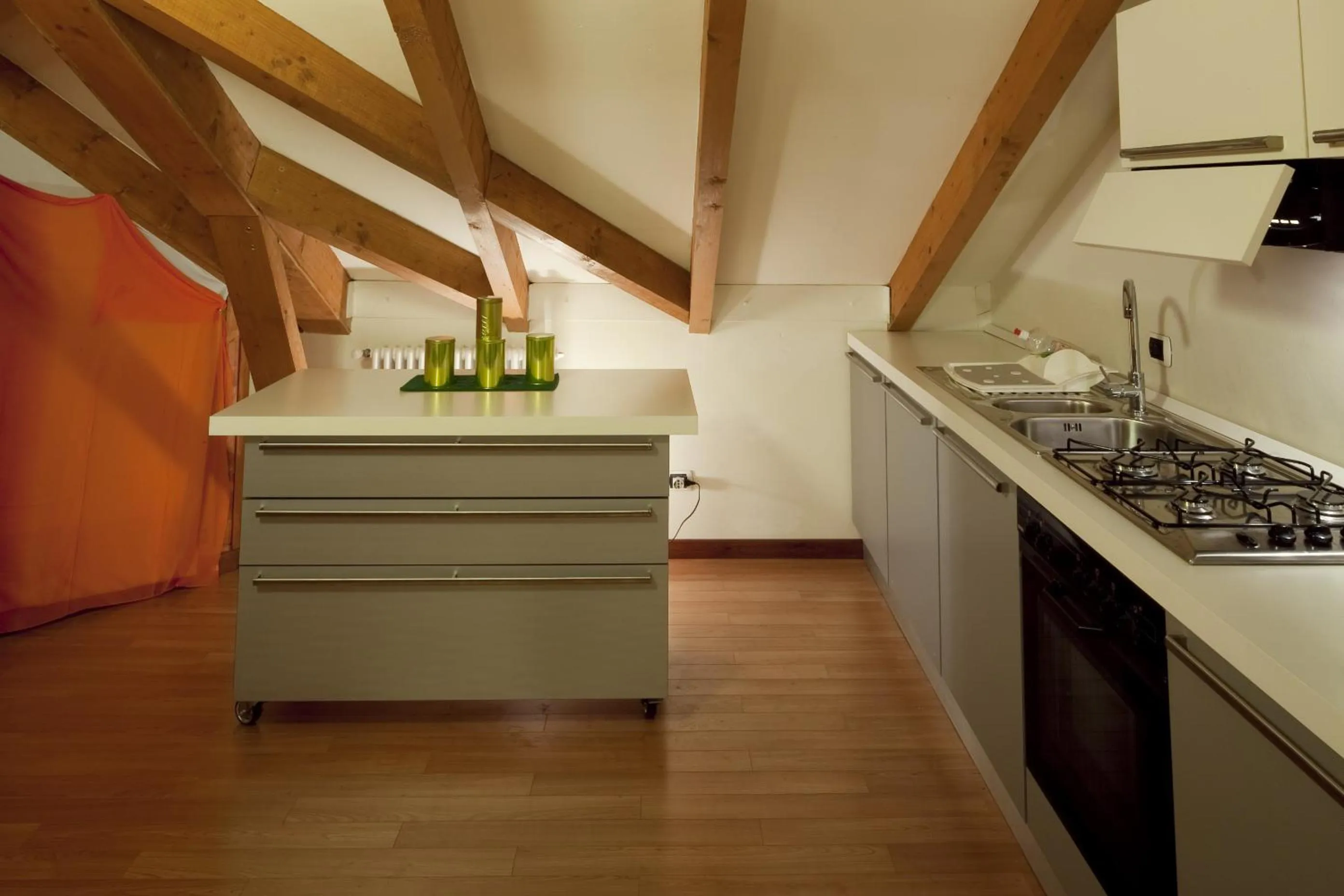 Kitchen or kitchenette in Villa D'Azeglio