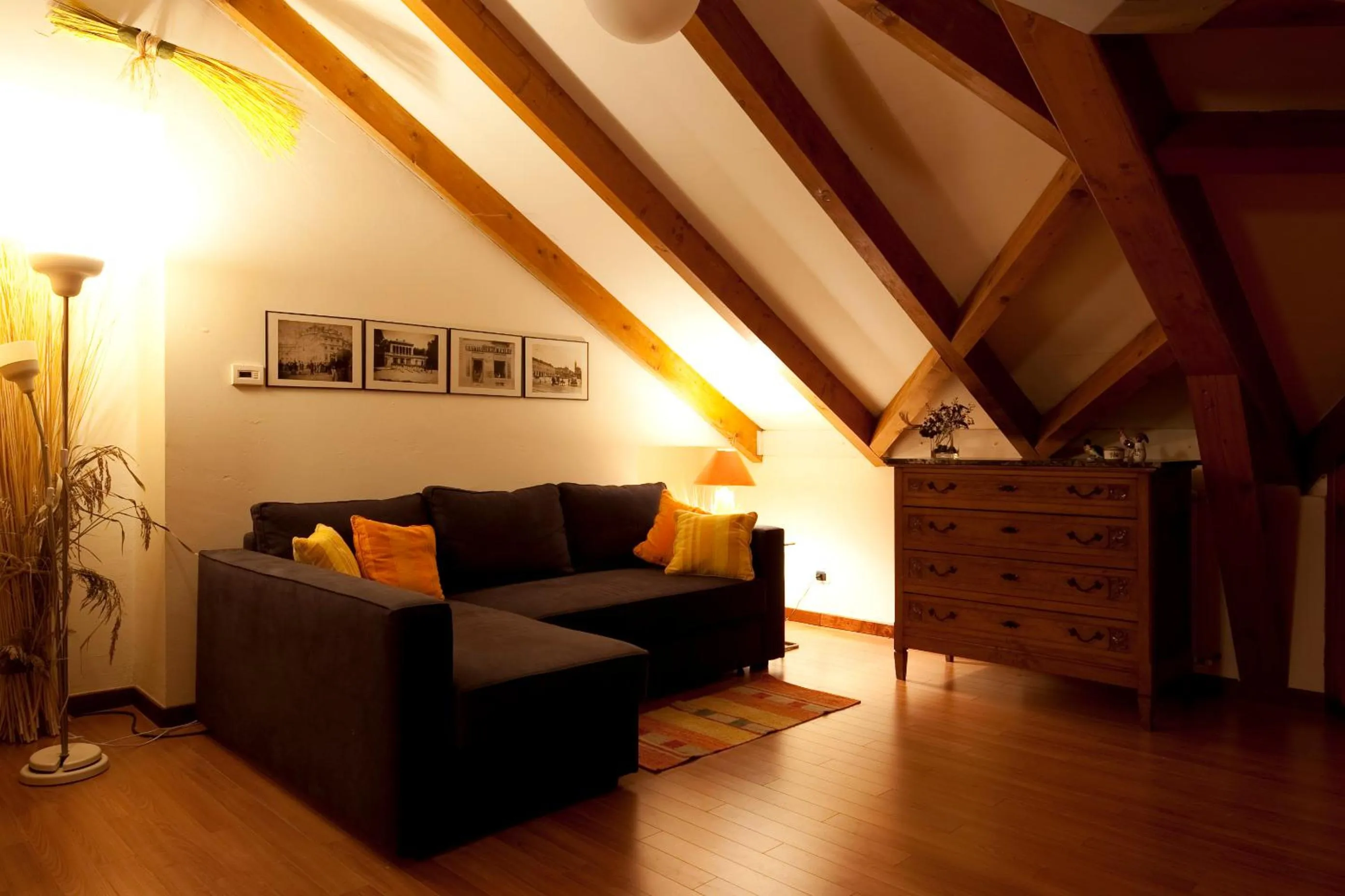 Living room in Villa D'Azeglio