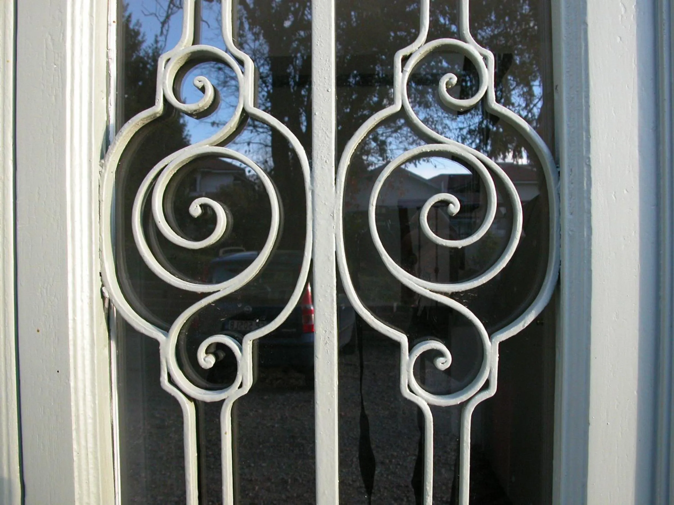 Decorative detail in Villa D'Azeglio