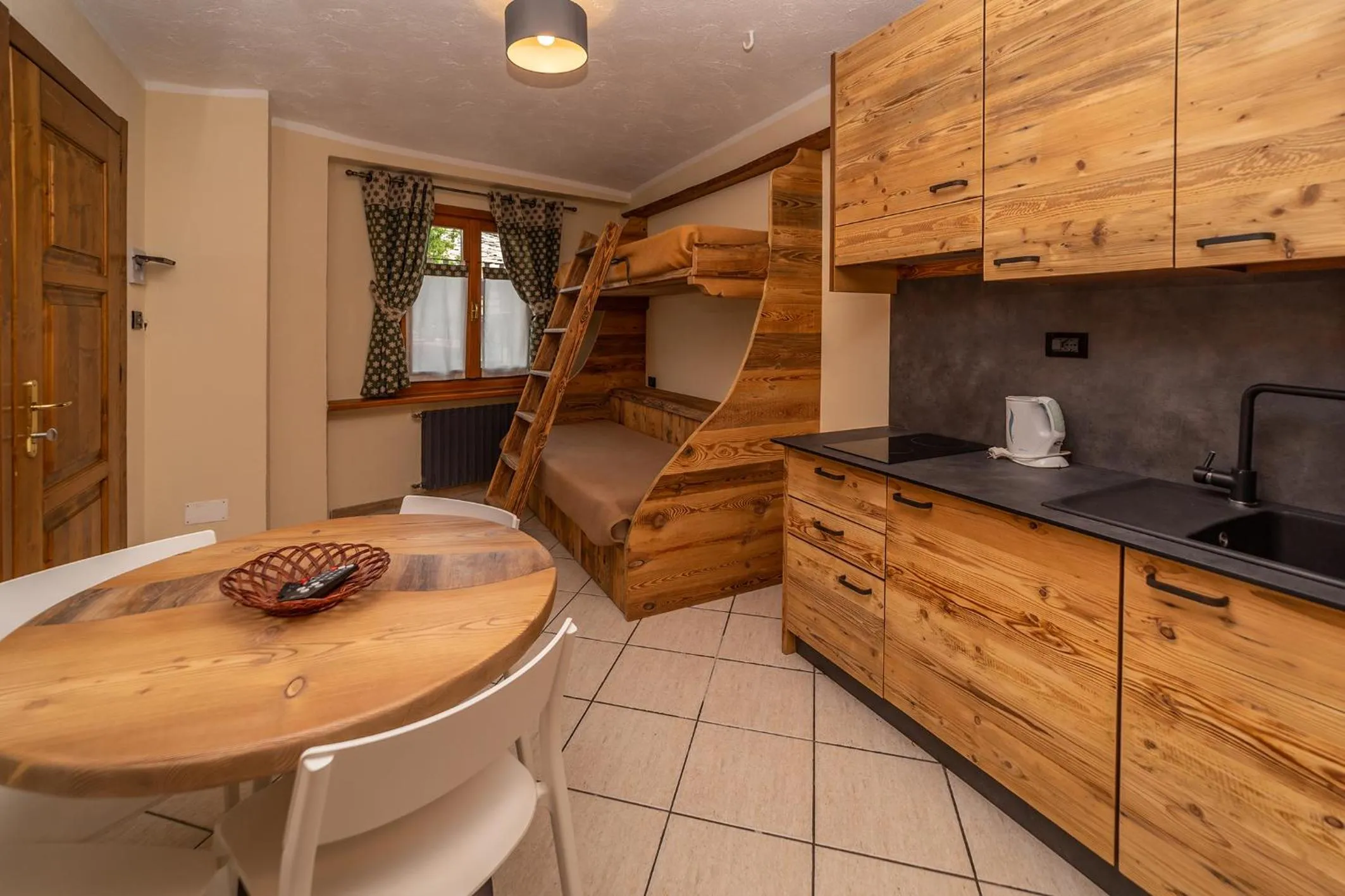 Kitchen or kitchenette in Appartamenti ABC Group