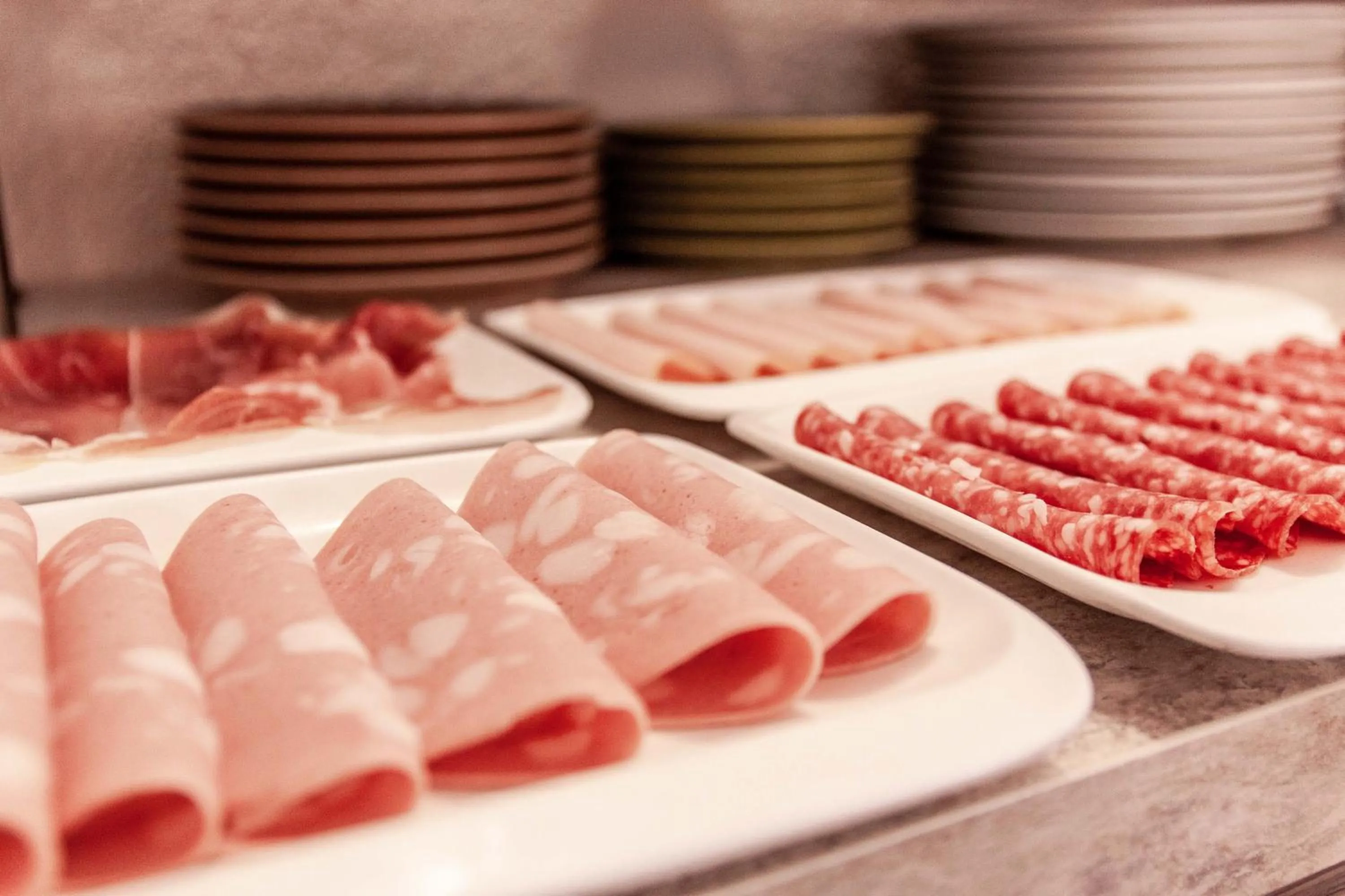 Buffet breakfast in B&B Vignola