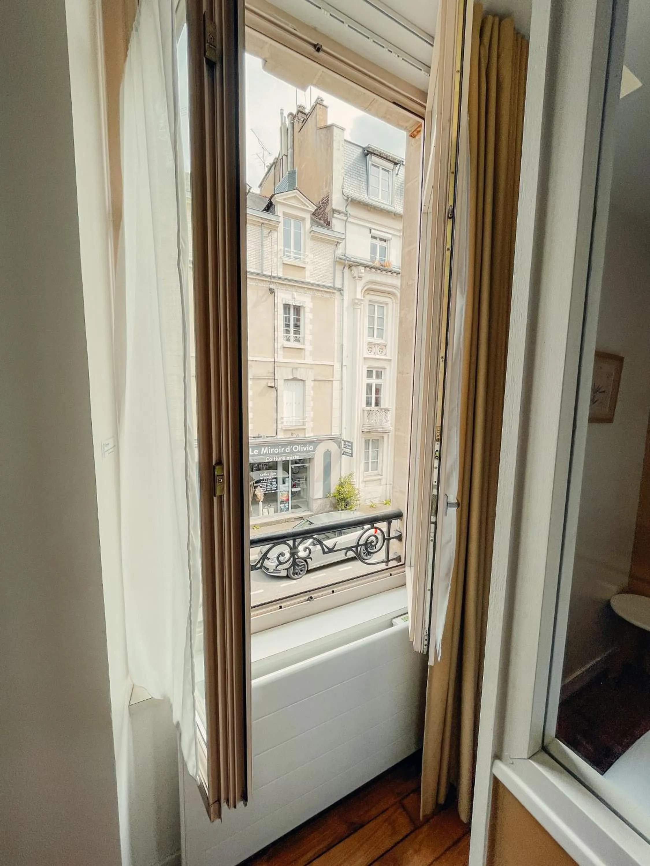 City view in Garden Apparts Rennes Centre Gare