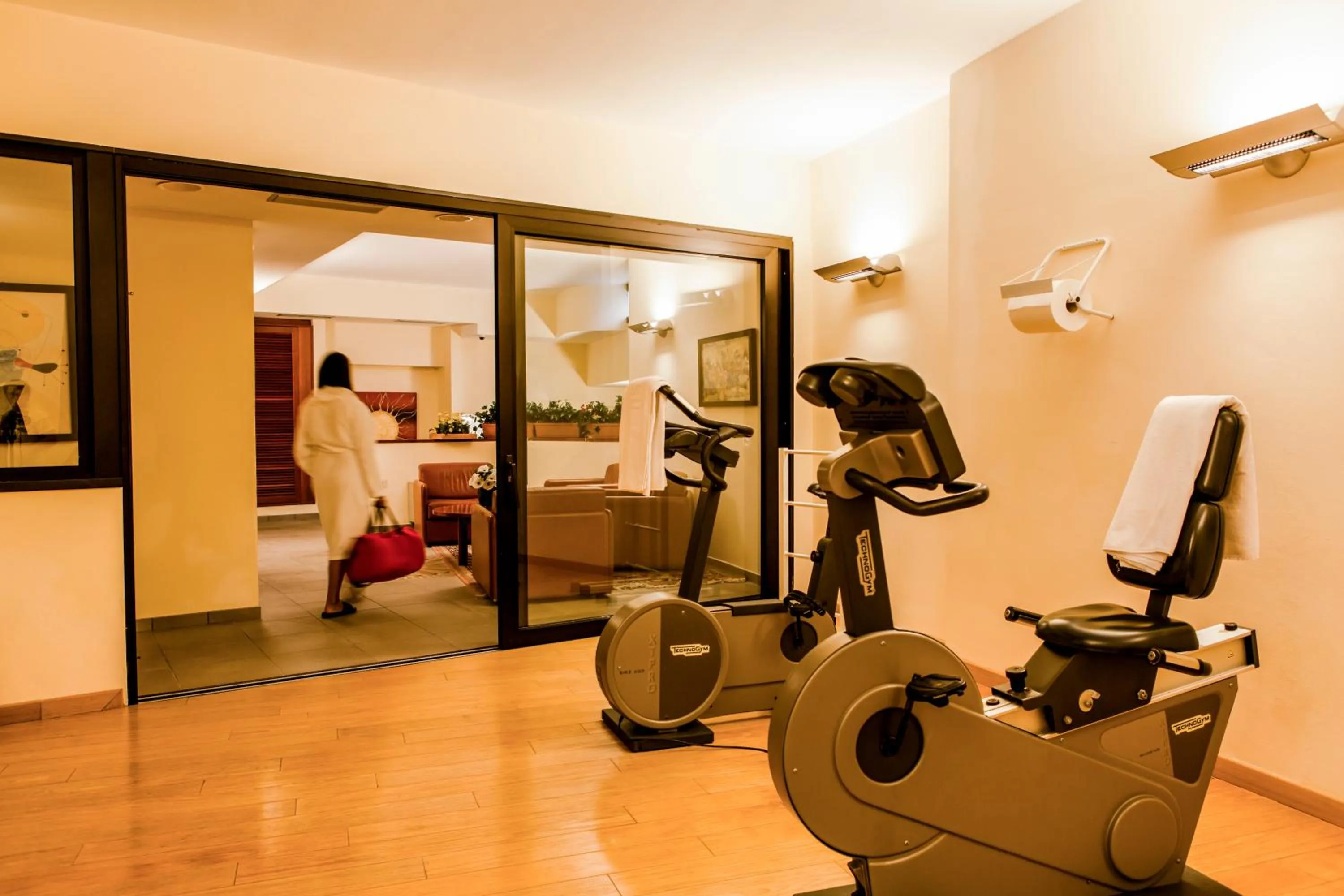 Fitness centre/facilities in Hotel Ilma Lake Garda Resort