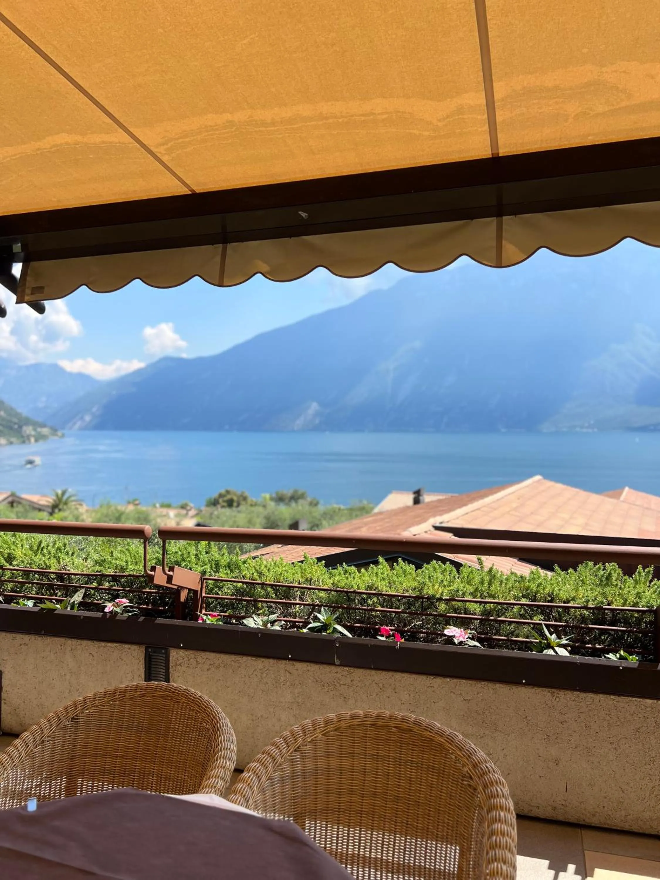 Balcony/Terrace in Hotel Ilma Lake Garda Resort