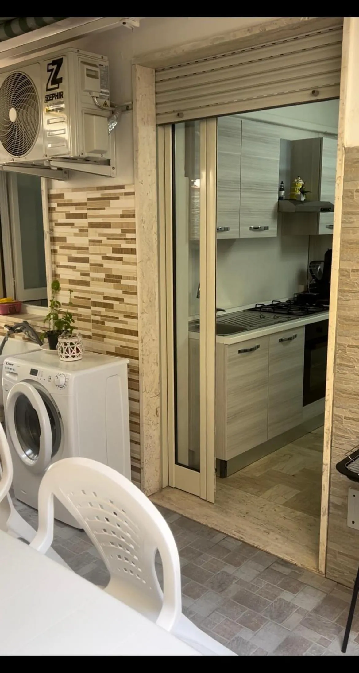 washing machine in A Casa di Luca