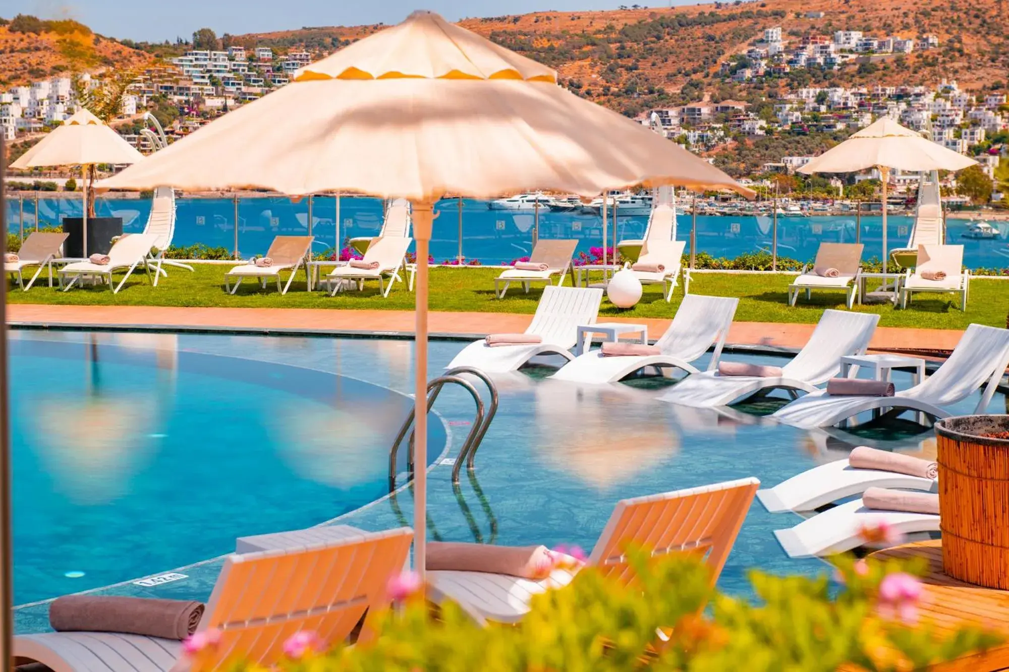 Swimming pool in Baia Bodrum Hotel Swimming pool in Baia Bodrum Hotel